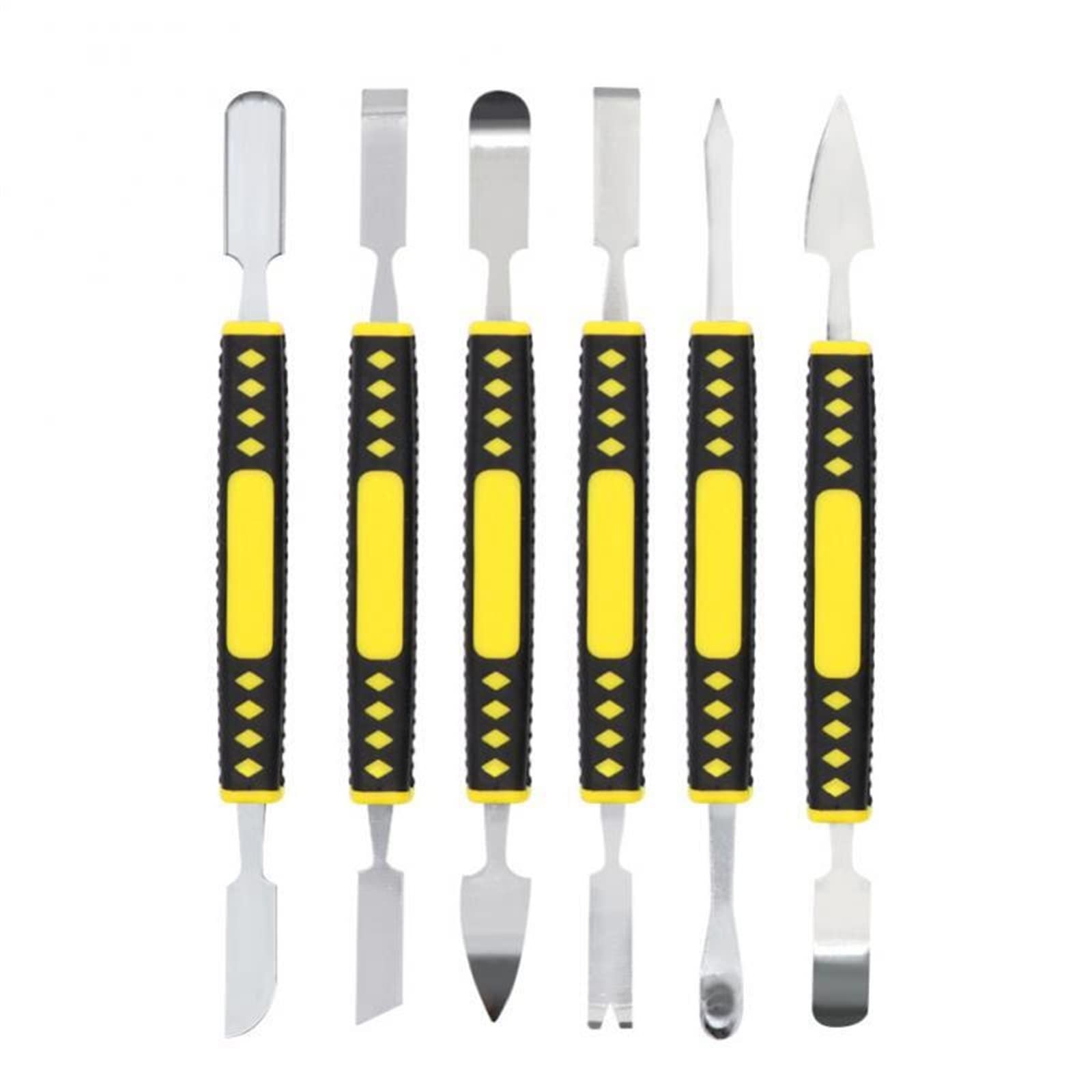 GULRUH Metal Pry Bar & Spudger Set - Precision Opening & Disassembly Tools for Electronics, Home Appliances & Phone Repair | Durable Hand Tools for DIY, Tech Maintenance & Small Device Fixes