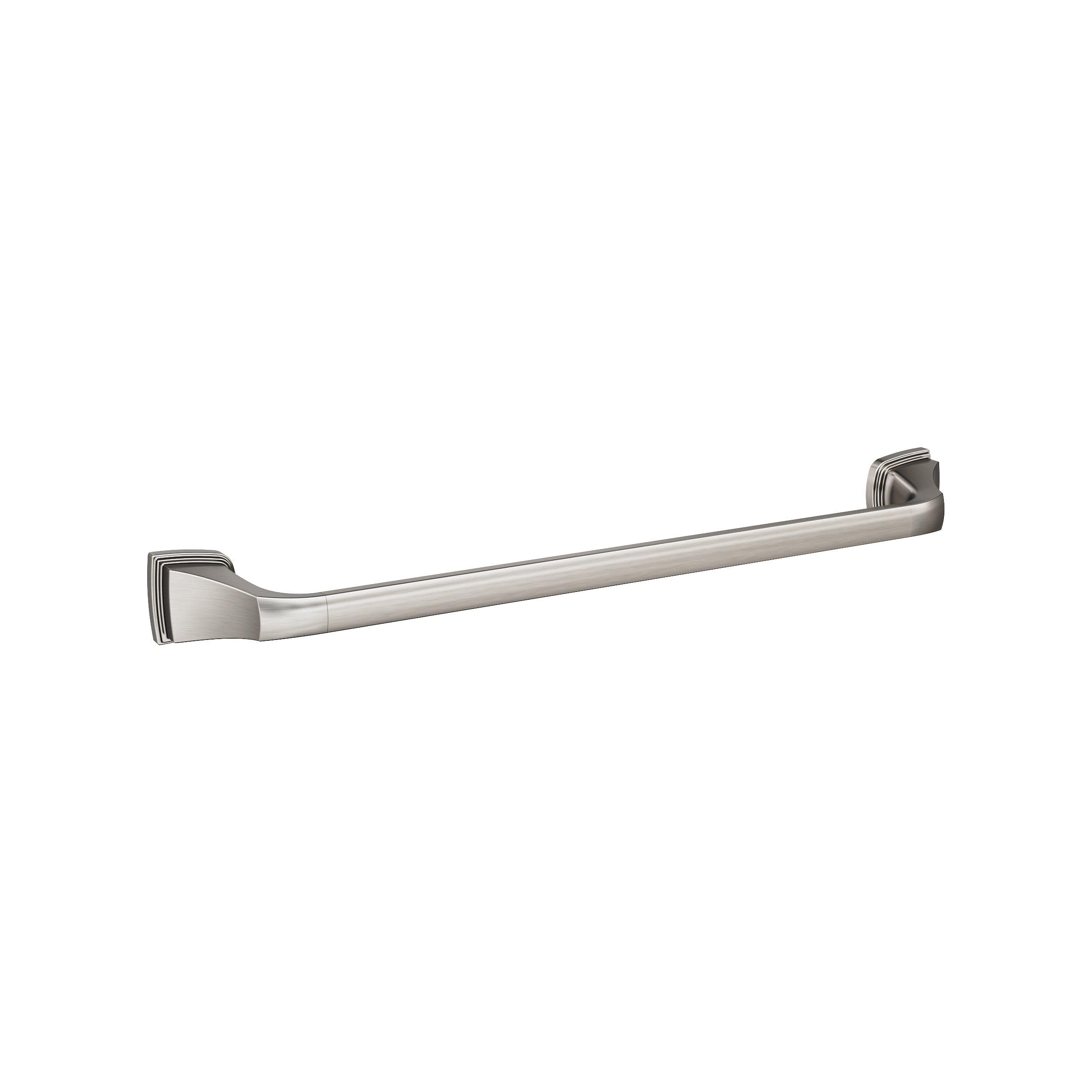 Amerock Brushed Nickel 5-Piece Bathroom Accessories Set - Modern Towel Bar, Toilet Paper Holder & More for Home Decor & Bathroom Organization