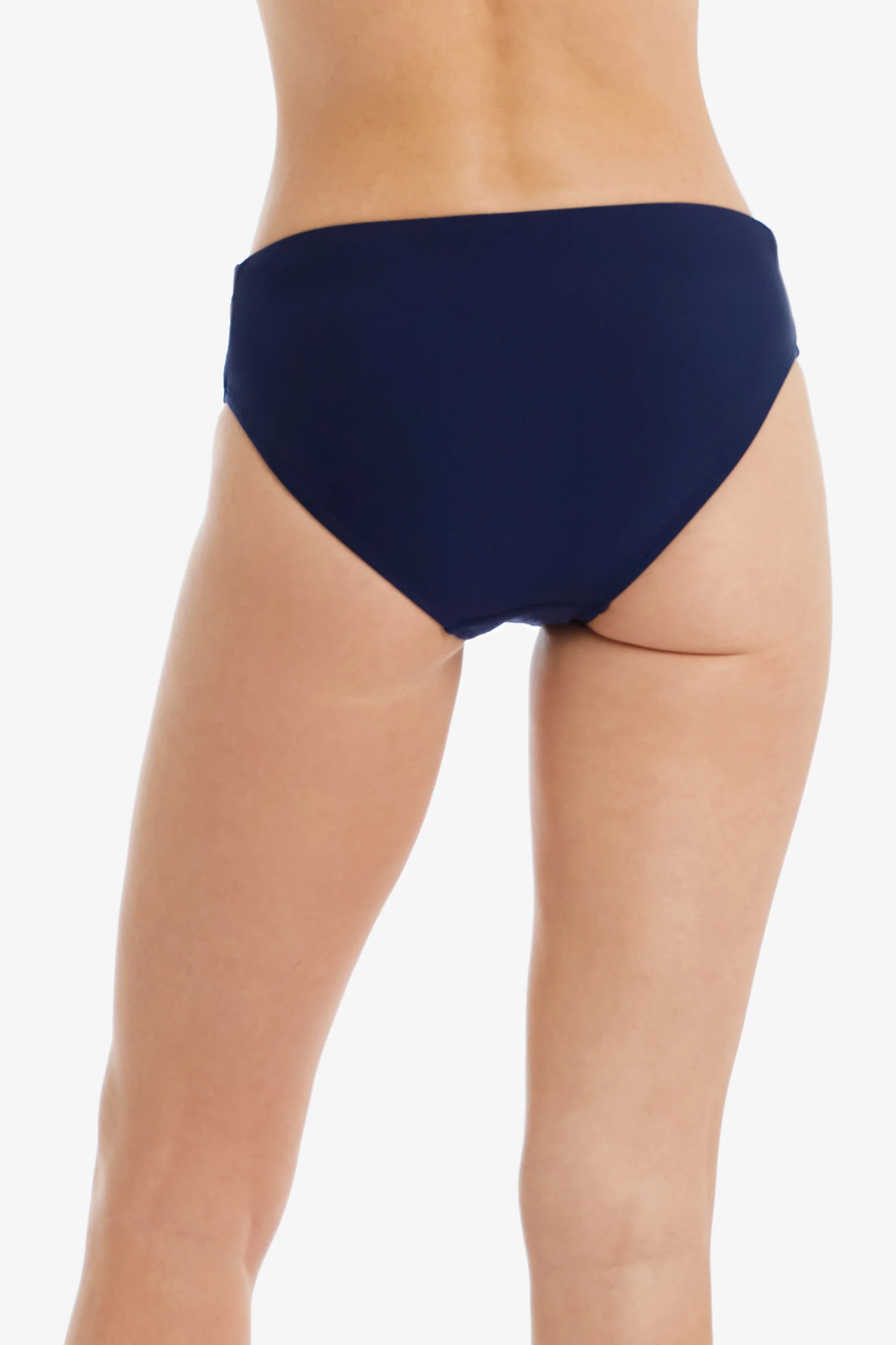 Twist Front Hipster Underwear for Women - Comfortable Navy Blue Panties | Perfect for Everyday Wear, Yoga, and Lounge