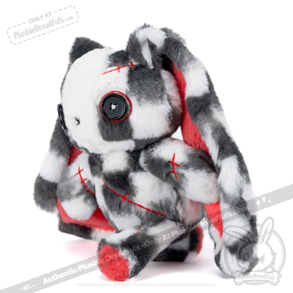 Plushie Dreadfuls Dyspraxia Rabbit - Soft Stuffed Animal Toy for Kids with Dyspraxia | Sensory Comfort Plush for Therapy, Bedtime & Emotional Support