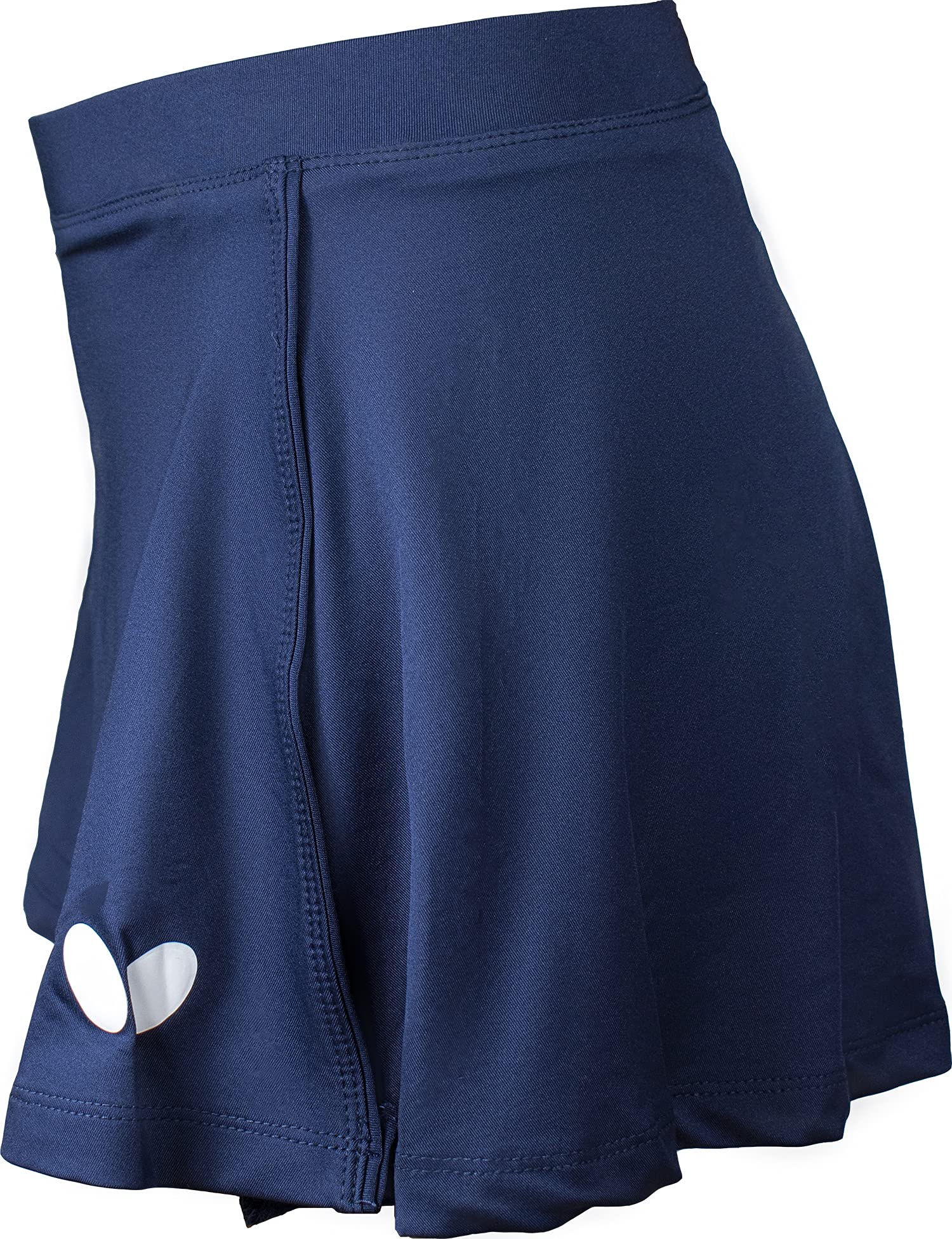 Butterfly Women's Chiara Table Tennis Skirt - Standard Tapered Fit with Lining, Athletic & Sporty Design for Competitive Play & Practice