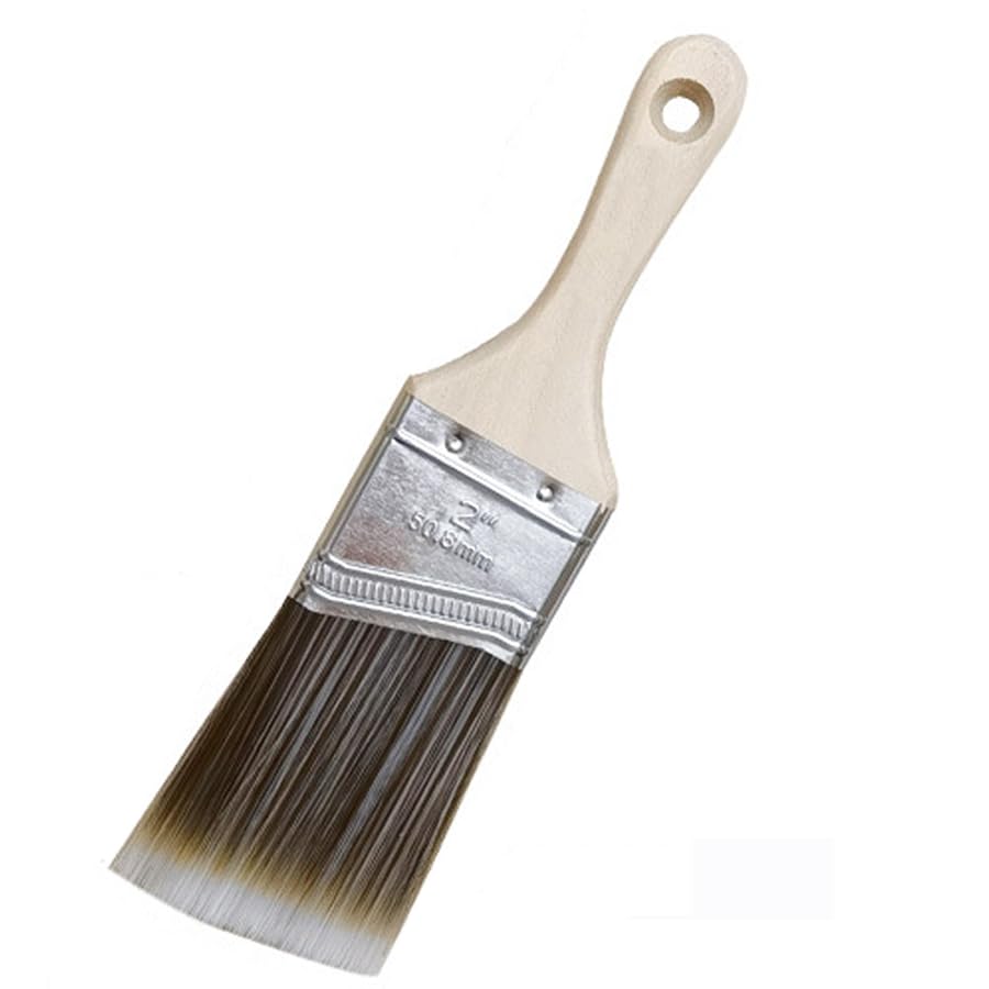 Premium Short Handle Chalk Style Paint Brush - Smooth Finish for Furniture, Cabinets & DIY Projects - Effortless Painting for Home Decor & Crafts