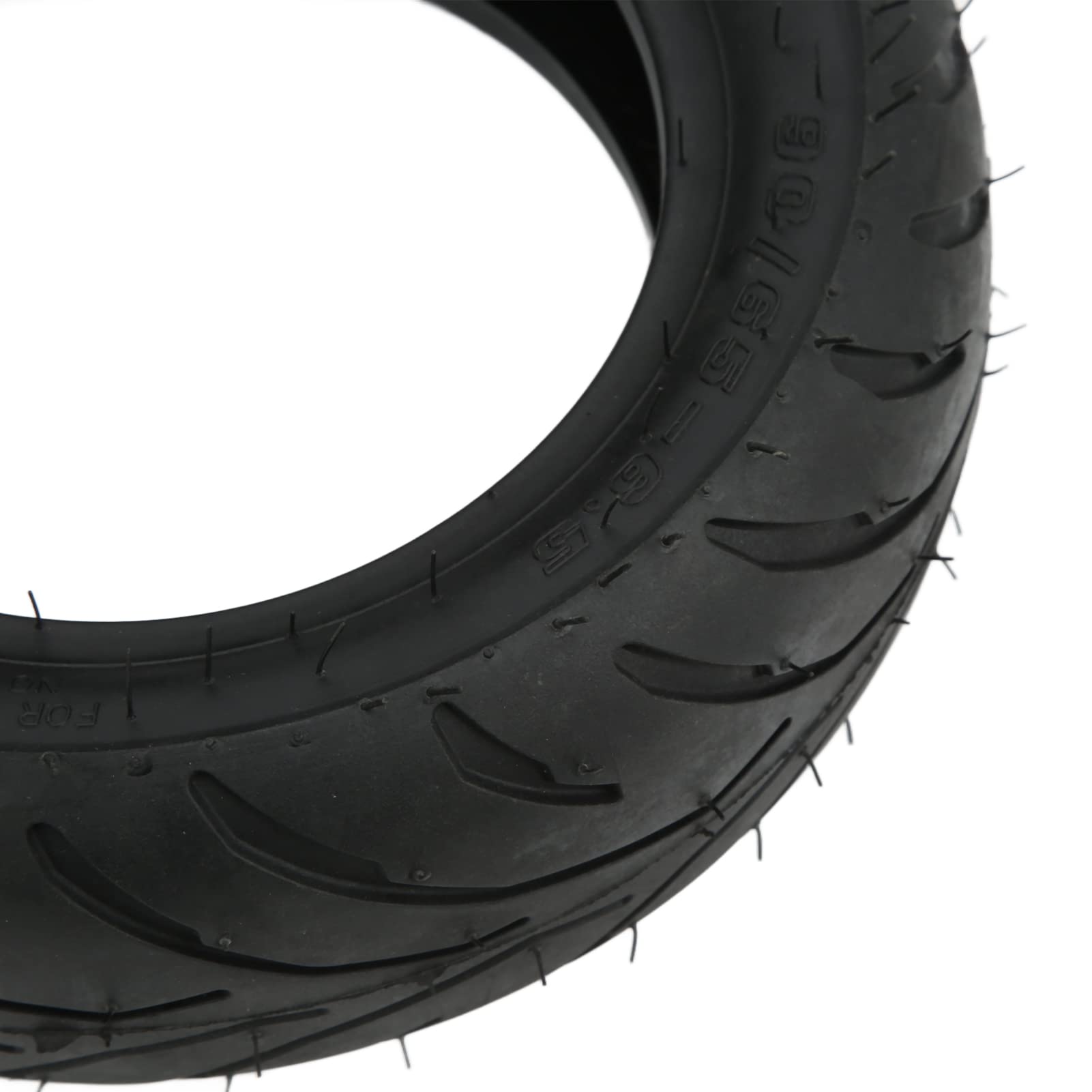 90/65-6.5 Electric Scooter Vacuum Tire - 10 Inch Off-Road Rubber Tire for Electric Scooters | Durable & Puncture-Proof for Rough Terrains & Commuting