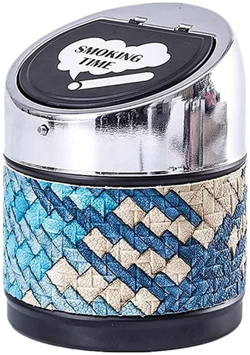 Portable Car Ashtray - Detachable Stainless Steel Smokeless Ashtray for Car, Home, Office & Travel | Indoor & Outdoor Use | Perfect for Road Trips, Camping & Smoking Areas