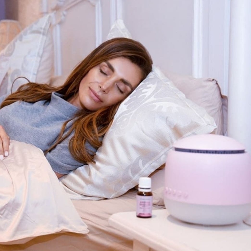 Aroma Snooze 7-in-1 Essential Oil Diffuser & Sleep Aid - Natural Relaxation for Bedroom, Yoga, Meditation & Stress Relief
