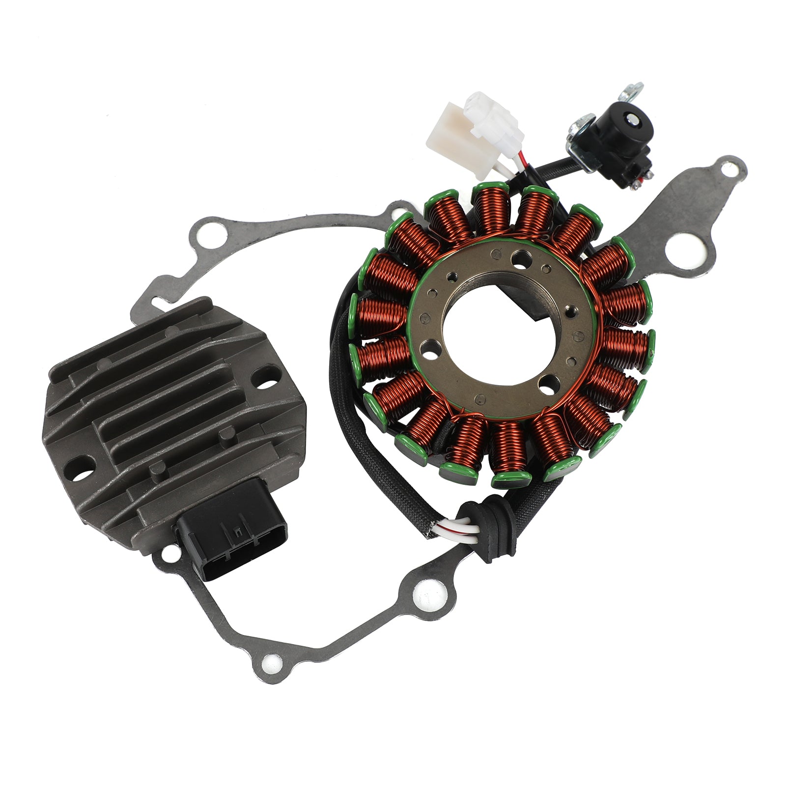 Yamaha XG 250 XT 250 Serow Regulator Magneto Stator Coil Gasket Kit - Compatible with 2008-2022 Models - Fast FedEx Shipping - Perfect for Motorcycle Engine Repair & Maintenance