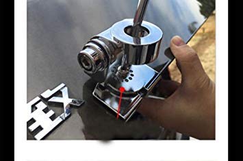 Adjustable Angle Hatchback Door Mount Antenna for Car & SUV - Compatible with Kenwood & YAESU Mobile Radios - Perfect for Off-Roading & Emergency Communication