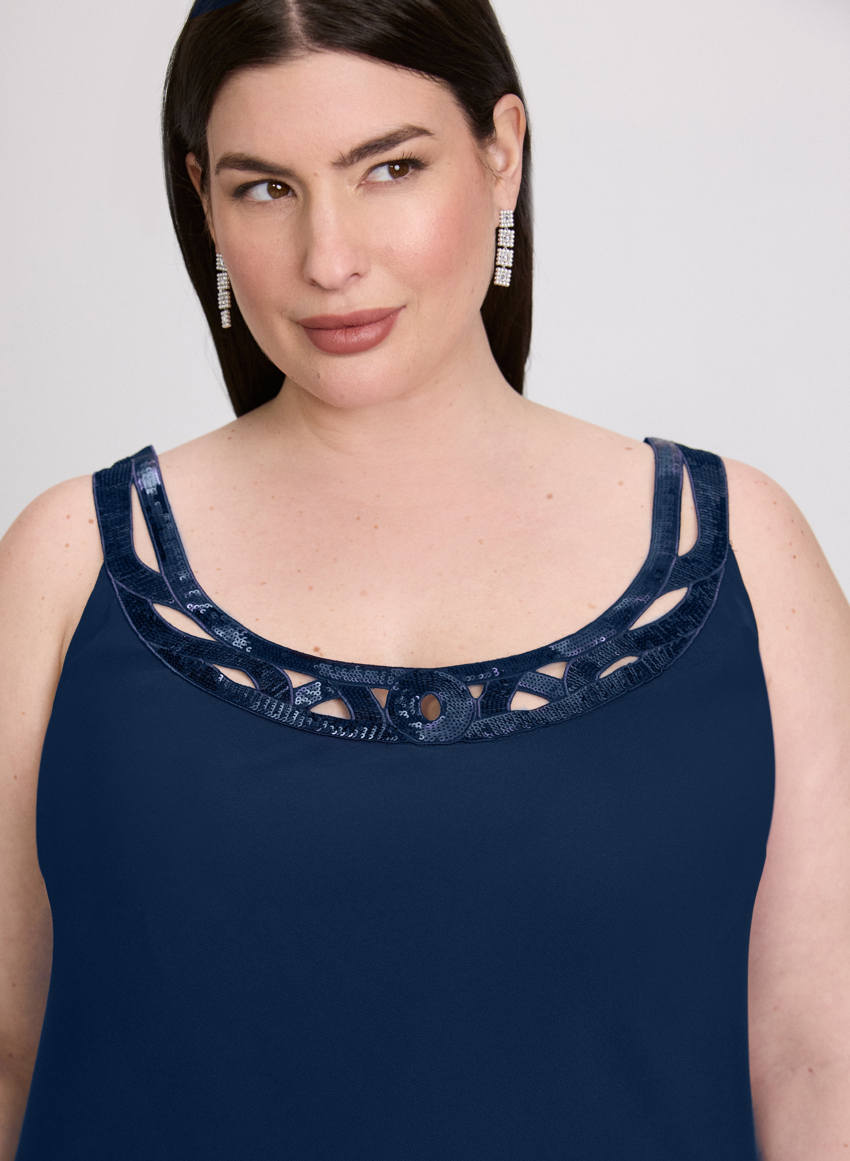 Elegant Chiffon Jacket and Dress Set for Women - Lightweight Summer Outfit for Casual Wear, Office, and Special Occasions