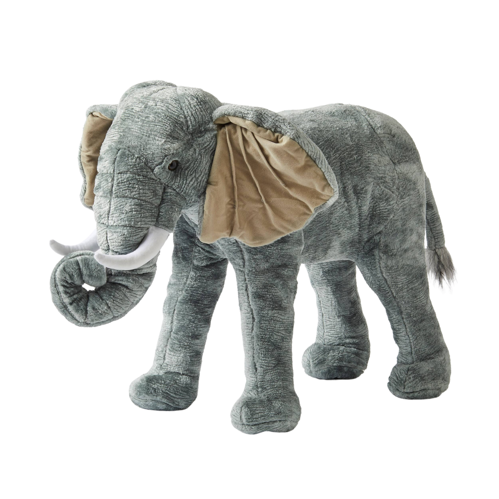 Large Standing Elephant Statue - Handmade Home Decor for Living Room, Office & Garden - Perfect for Feng Shui, Gifts & Interior Design