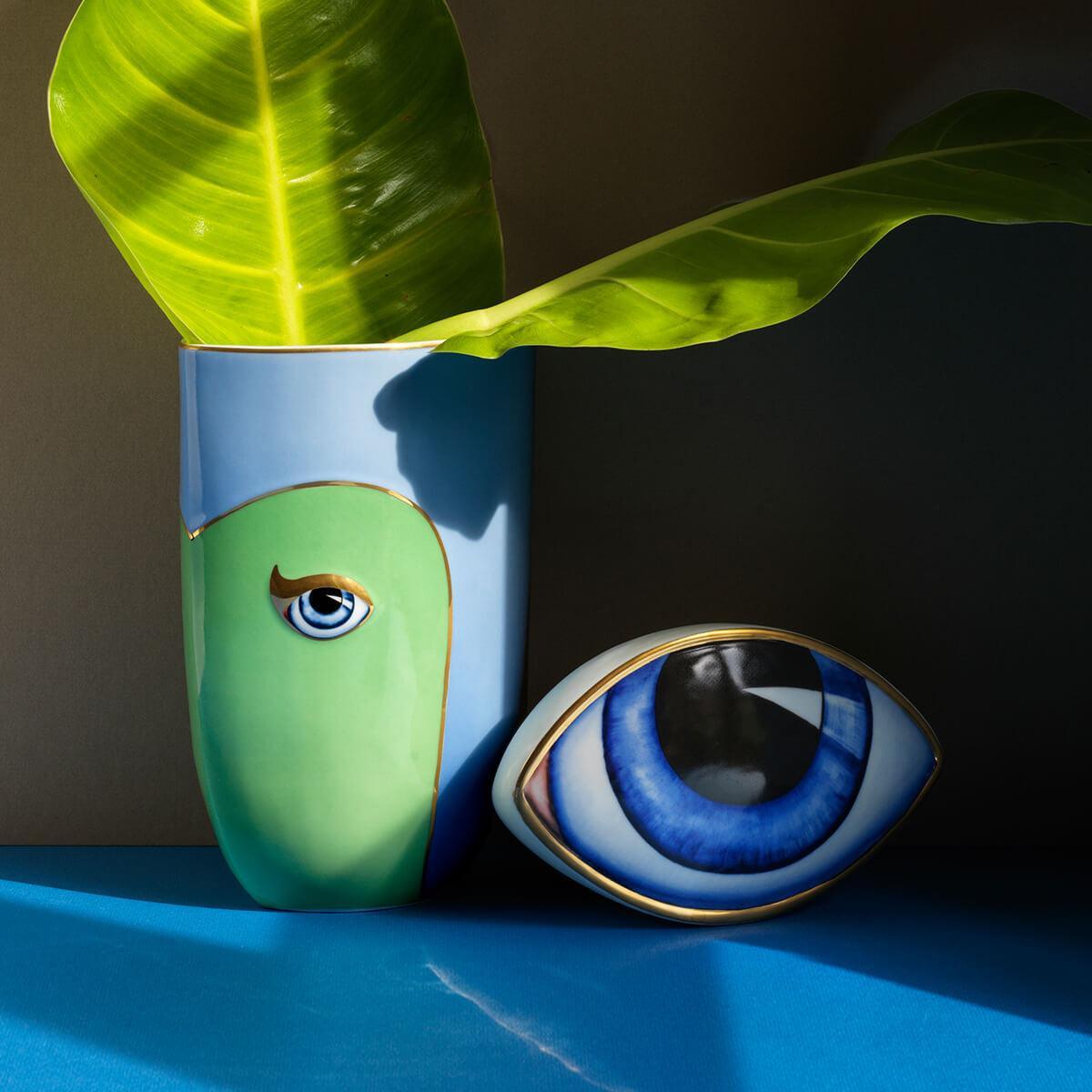 Lito Vase - Modern Ceramic Flower Vase for Home Decor, Wedding Centerpieces & Office Desk Decorations