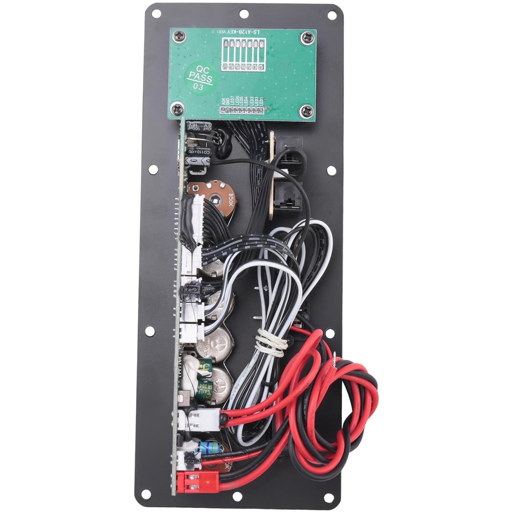 KACPLY Bluetooth Amplifier Board - Wireless Speaker Amplifier with AUX, TF Card & USB Port for 6-12 Inch Speakers | Perfect for Home Audio, DIY Projects & Car Stereo Systems