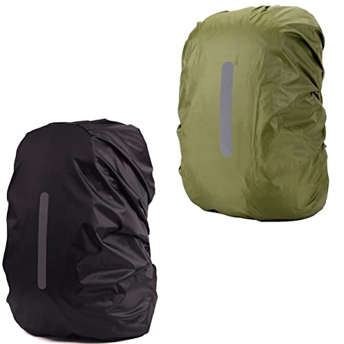 1 Pcs Black + 1 Pcs Army Green