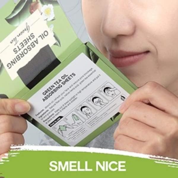 TEEPZEEY Oil Absorbing Blotting Sheets for Face - 100 Sheets | Oil Control & Shine Reduction for Oily Skin | Portable Skin Care Essential | Perfect for Gym, Travel & Touch-Ups