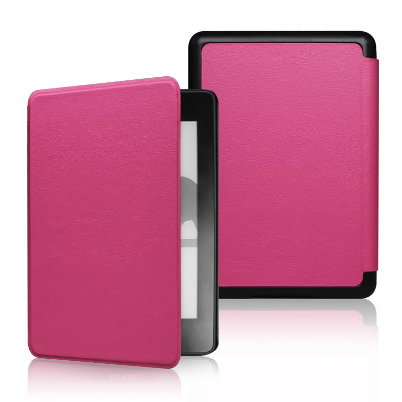 Premium Slim Lightweight Kindle Case for 11th Generation (2022 Release, Model C2V2L3) - Durable Protective Cover with Auto Sleep/Wake Function | Perfect for Reading at Home, Travel & Daily Commute