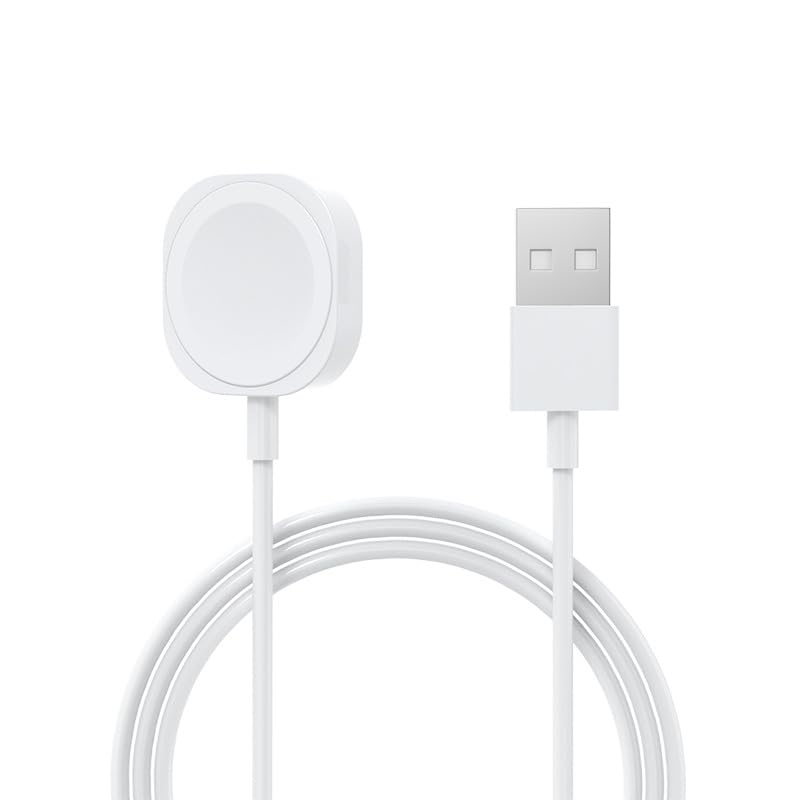 Magnetic Fast Charging Cable for Apple Watch - Portable Wireless Charger Compatible with iWatch Series Ultra/8/7/6/SE/5/4/3/2/1 (3.3FT) - Perfect for Travel, Office & Home Use