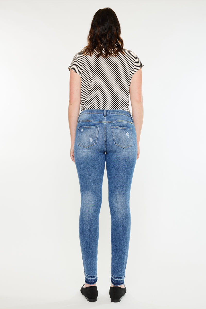 Hewitt Maternity Super Skinny Jeans for Women - Stretchy Comfort Pregnancy Pants - Perfect for Everyday Wear & Maternity Photos