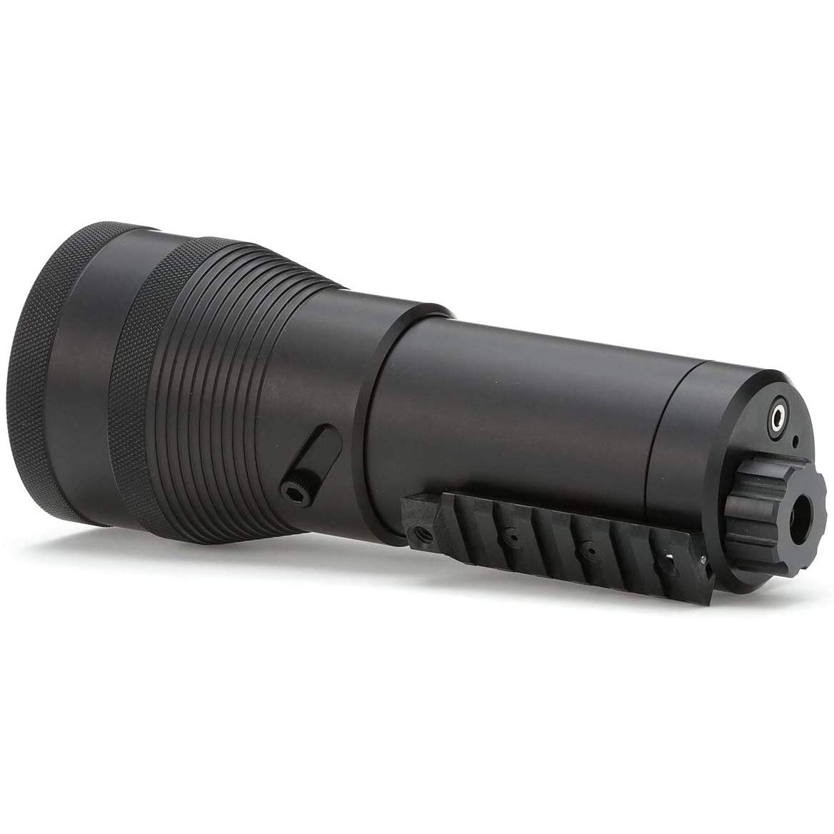 HME COYOTE LIGHT Pro - Rechargeable Hunting Flashlight with Adjustable Intensity & Red LED | Durable, Lightweight, Portable for Night Vision | Includes Batteries, Case, Handle & 1