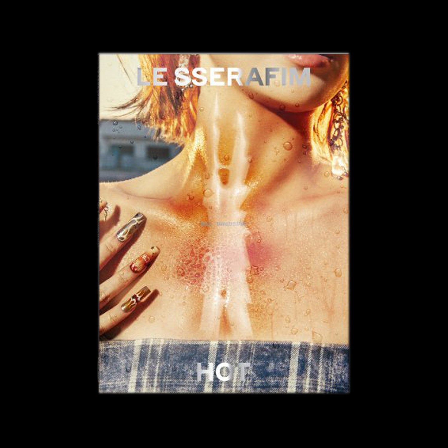 LE SSERAFIM 5th Mini Album 'HOT' - K-Pop Music CD with Photobook & Poster - Perfect for K-Pop Fans, Collectors and Gift Giving