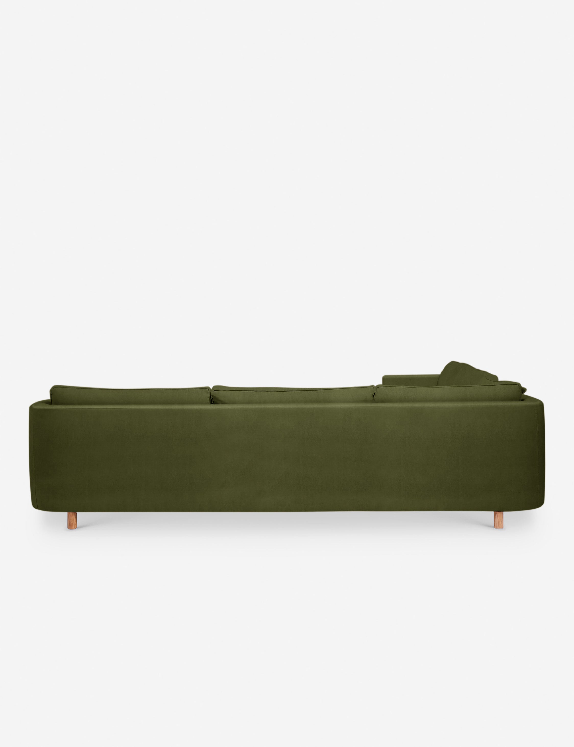 Belmont Corner Sectional Sofa by Ginny Macdonald - Modern L-Shaped Couch for Living Room, Family Room & Lounge Areas