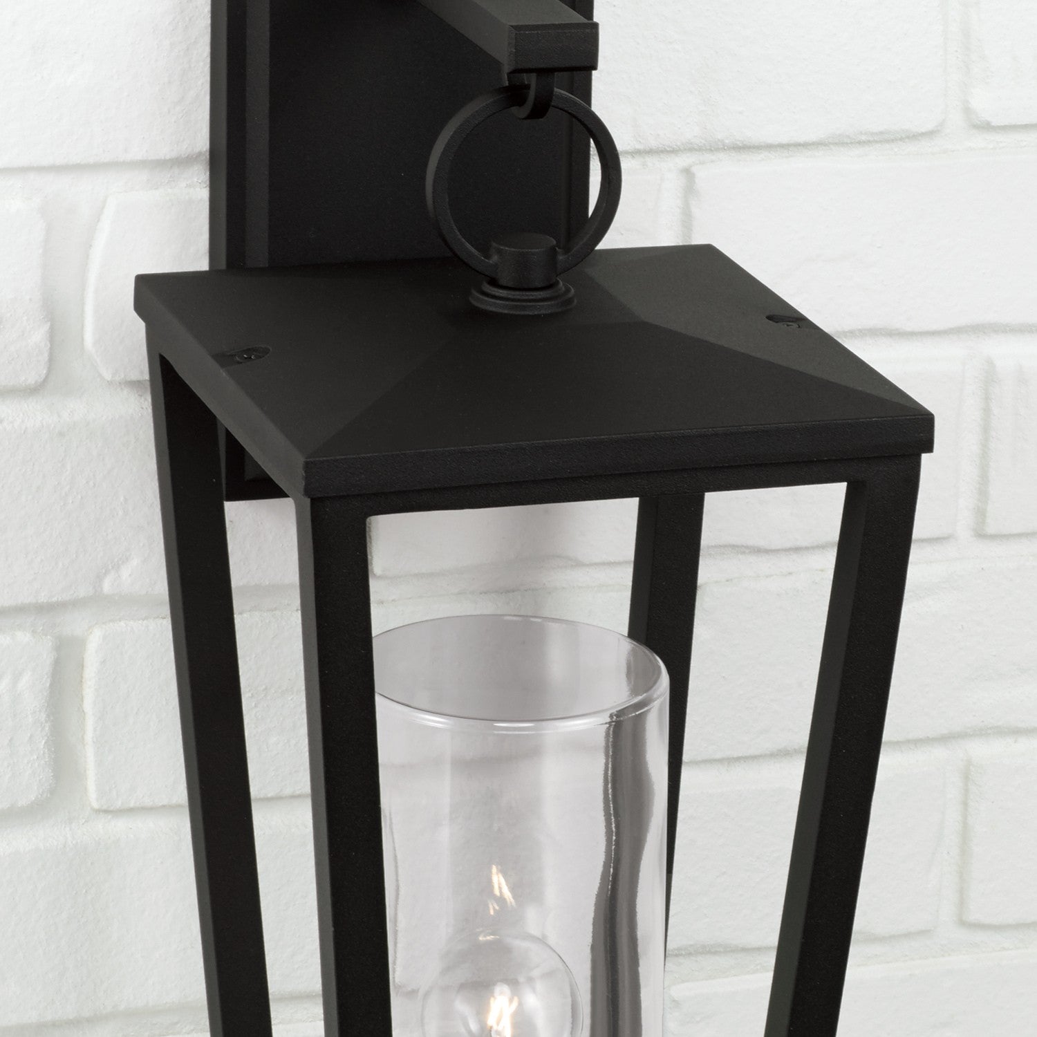 Capital Lighting One Light Outdoor Wall Lantern - Weatherproof Exterior Sconce for Porch, Patio, and Garden Lighting