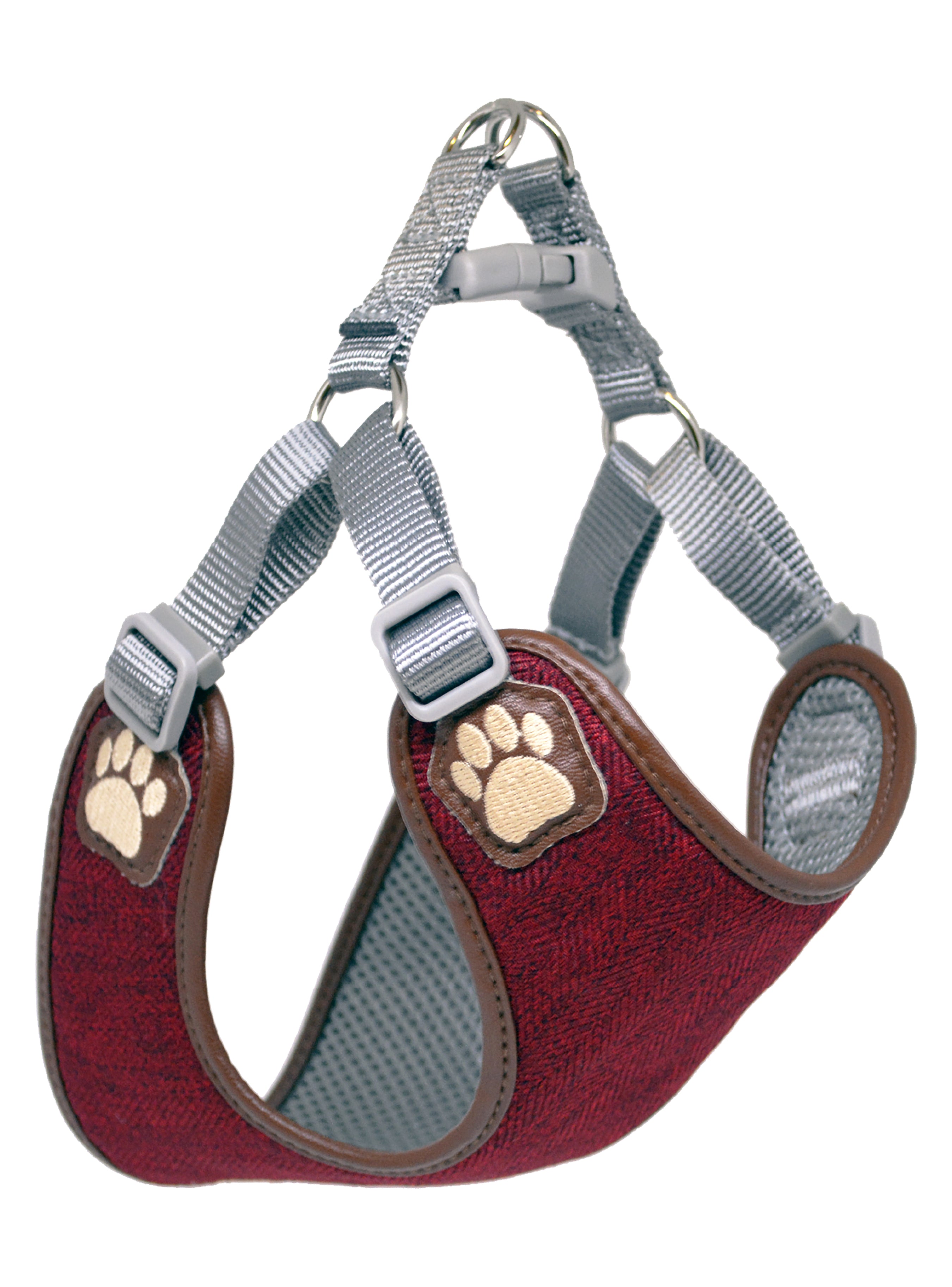 Pretty Paw Step-in Dog Harness - Adjustable & Breathable Pet Vest for Small to Medium Dogs - Perfect for Walking, Training & Outdoor Adventures