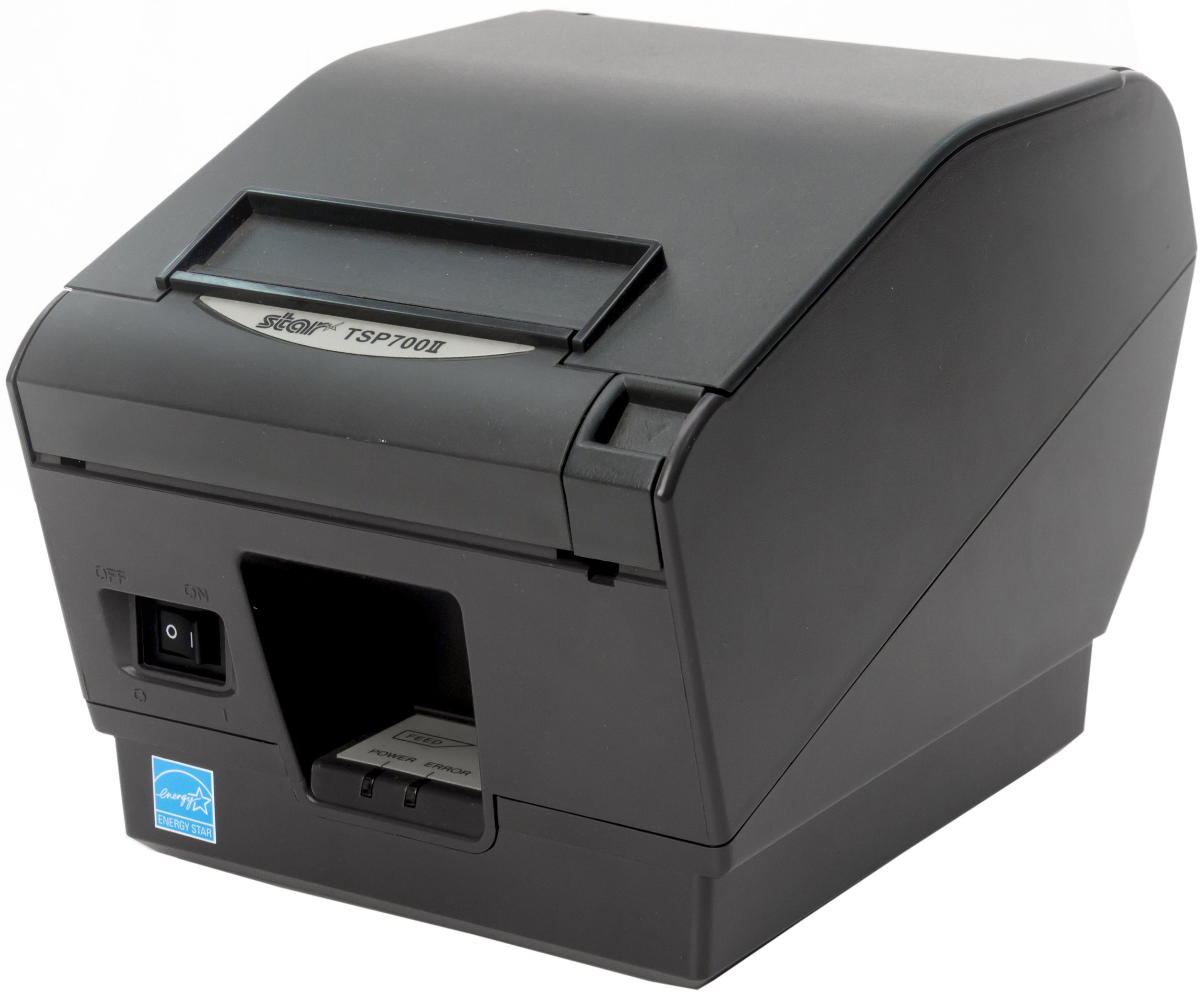 Star Micronics TSP743IIU USB Thermal Receipt Printer with Auto-Cutter - Compact POS Printer for Retail, Restaurant & Small Business Receipt Printing (Gray)