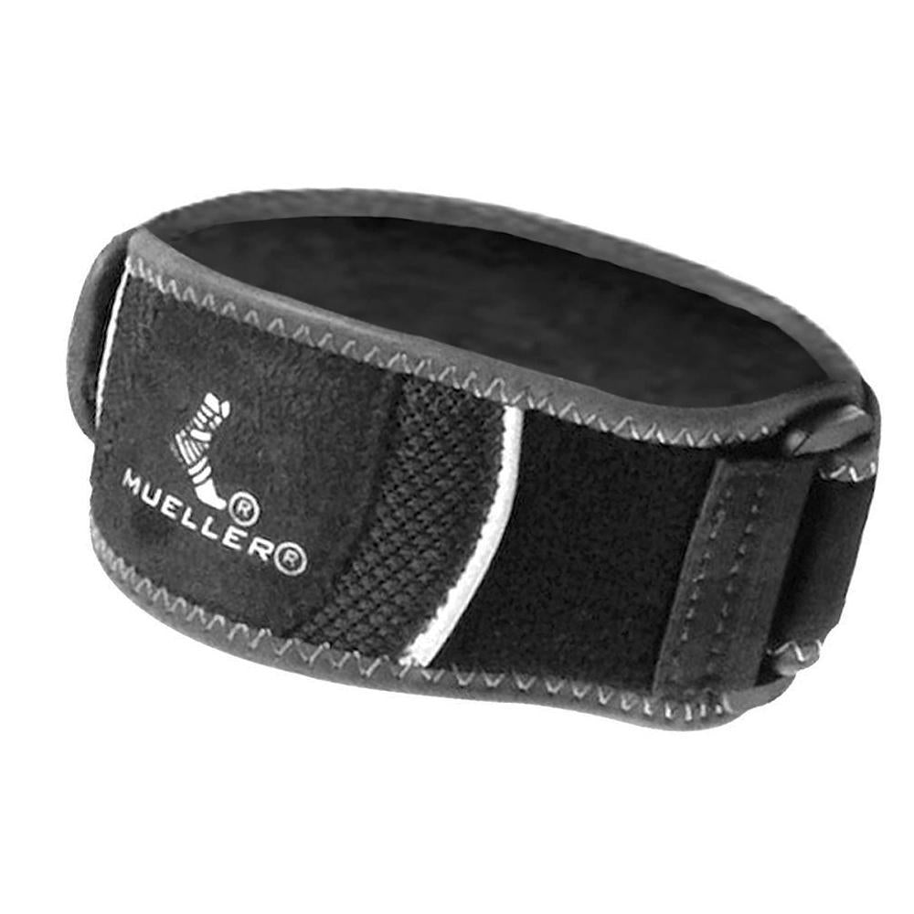 Mueller Hg80 Premium Tennis Elbow Brace - Adjustable Compression Support for Pain Relief - Ideal for Tennis, Golf, Weightlifting & Arthritis (Black)
