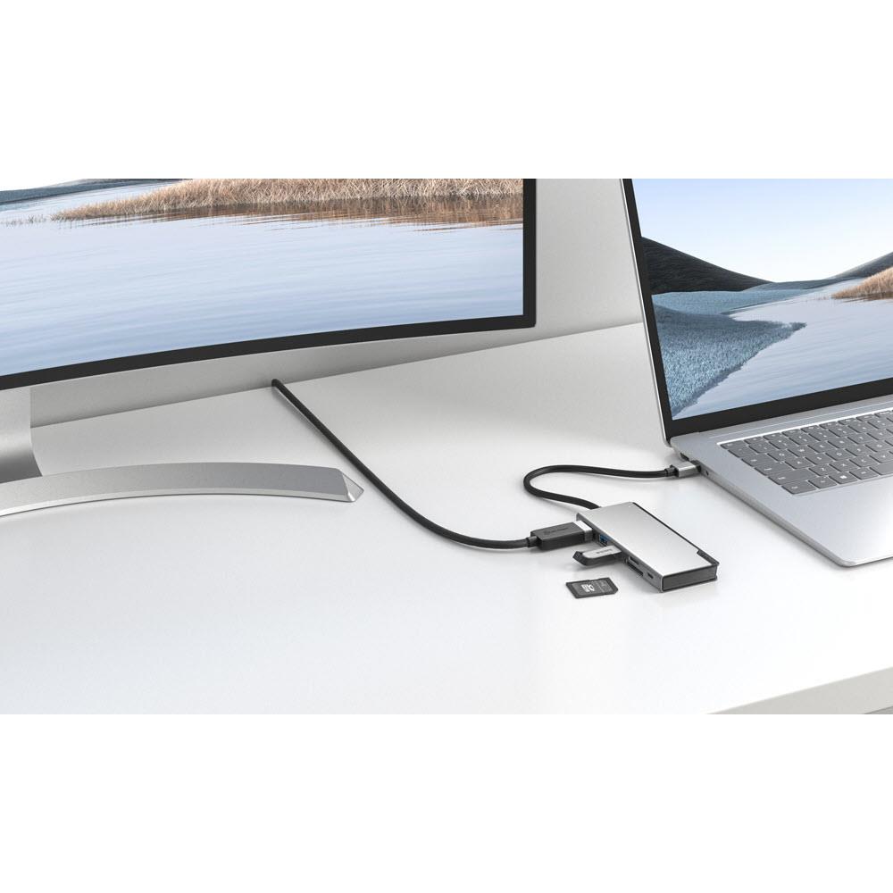ALOGIC Ultra USB C Dock Uni V2 - 6-in-1 USB C Hub with 4K HDMI, USB 3.0 Ports, Ethernet & PD Charging - Perfect for MacBook Pro, Dell XPS, iPad Pro & More - Home Office & Remote Work Setup