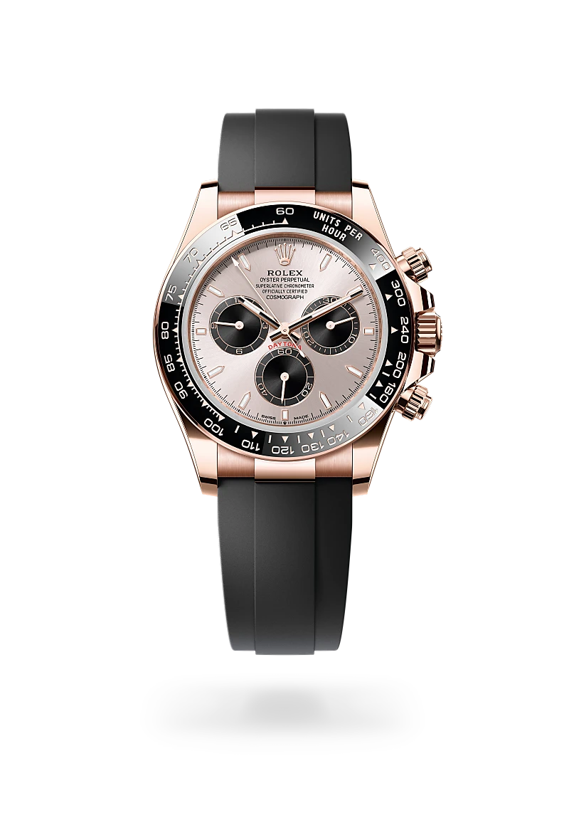 Rolex Cosmograph Daytona 18K Everose Gold Watch - M126515LN-0006 | Luxury Men's Timepiece for Business & Formal Events | Richter & Phillips Jewelers