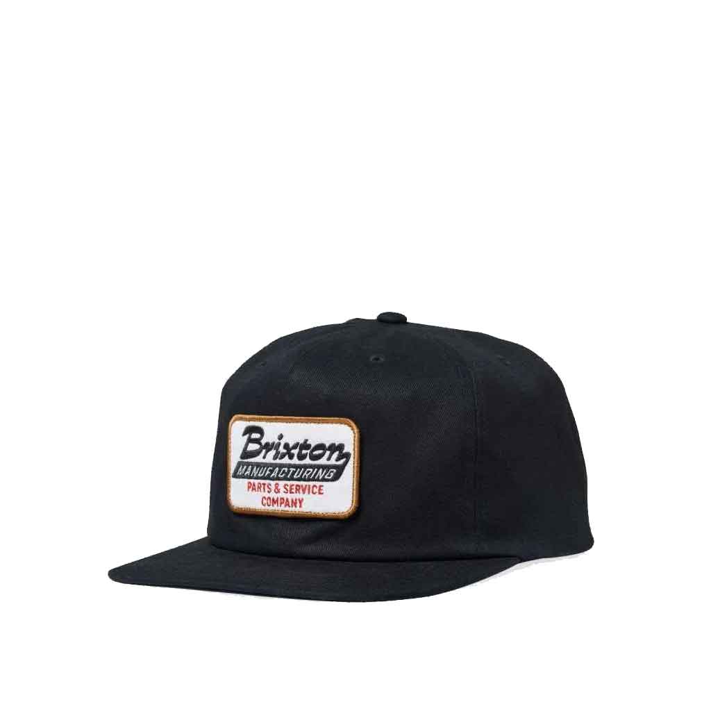 Brixton Township NP HP Snapback Hat - Black | Adjustable Baseball Cap for Men & Women | Perfect for Casual Wear, Sports & Outdoor Activities