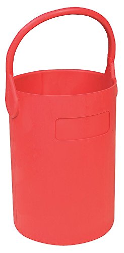 **16-inch Red Bottle Carrier - Heavy Duty Safety Tote for Groceries, Picnics & Outdoor Activities**