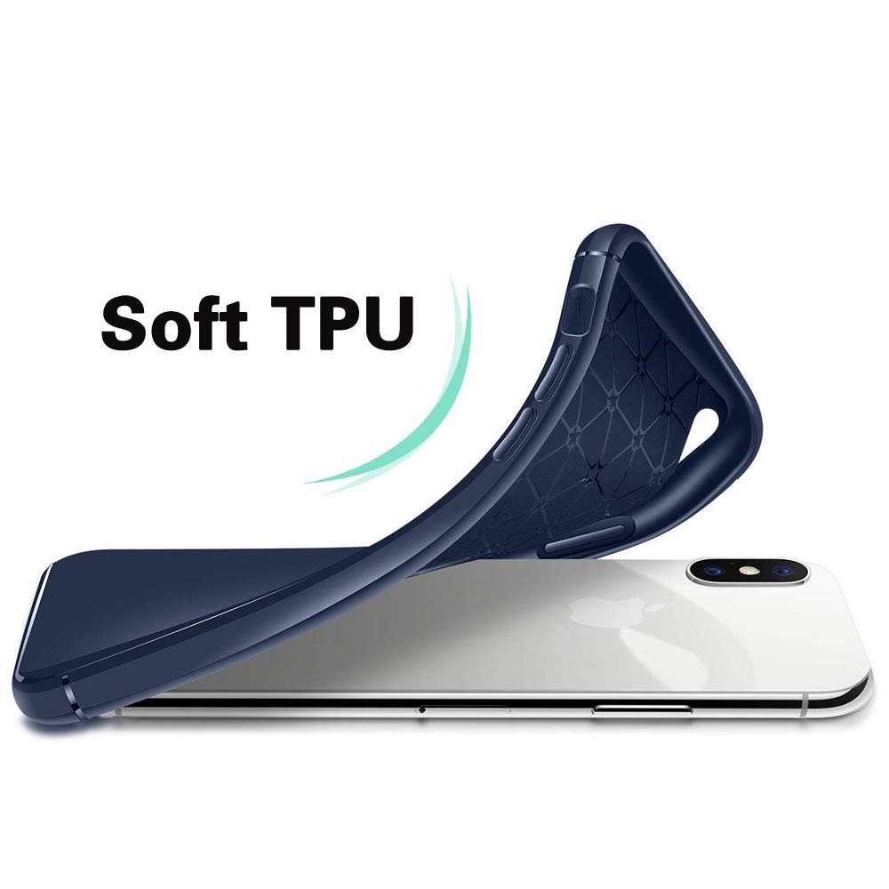 Premium iPhone 11 Case with Tempered Glass Screen Protector & Ring Holder Stand - Shockproof Silicone TPU Cover for iPhone 11 (6.1