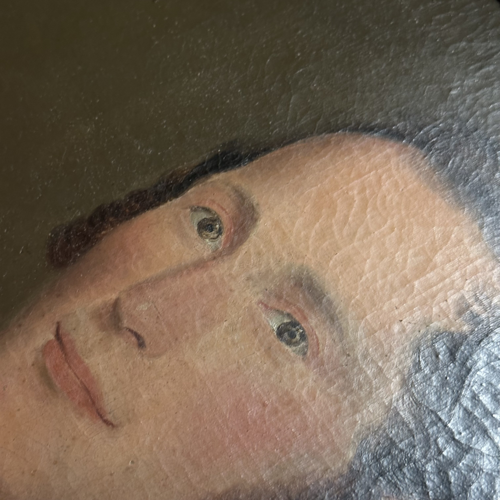 19th Century American Portrait Painting - Antique Oil Painting for Home Decor & Art Collection - Perfect for Living Room, Office or Gallery Display