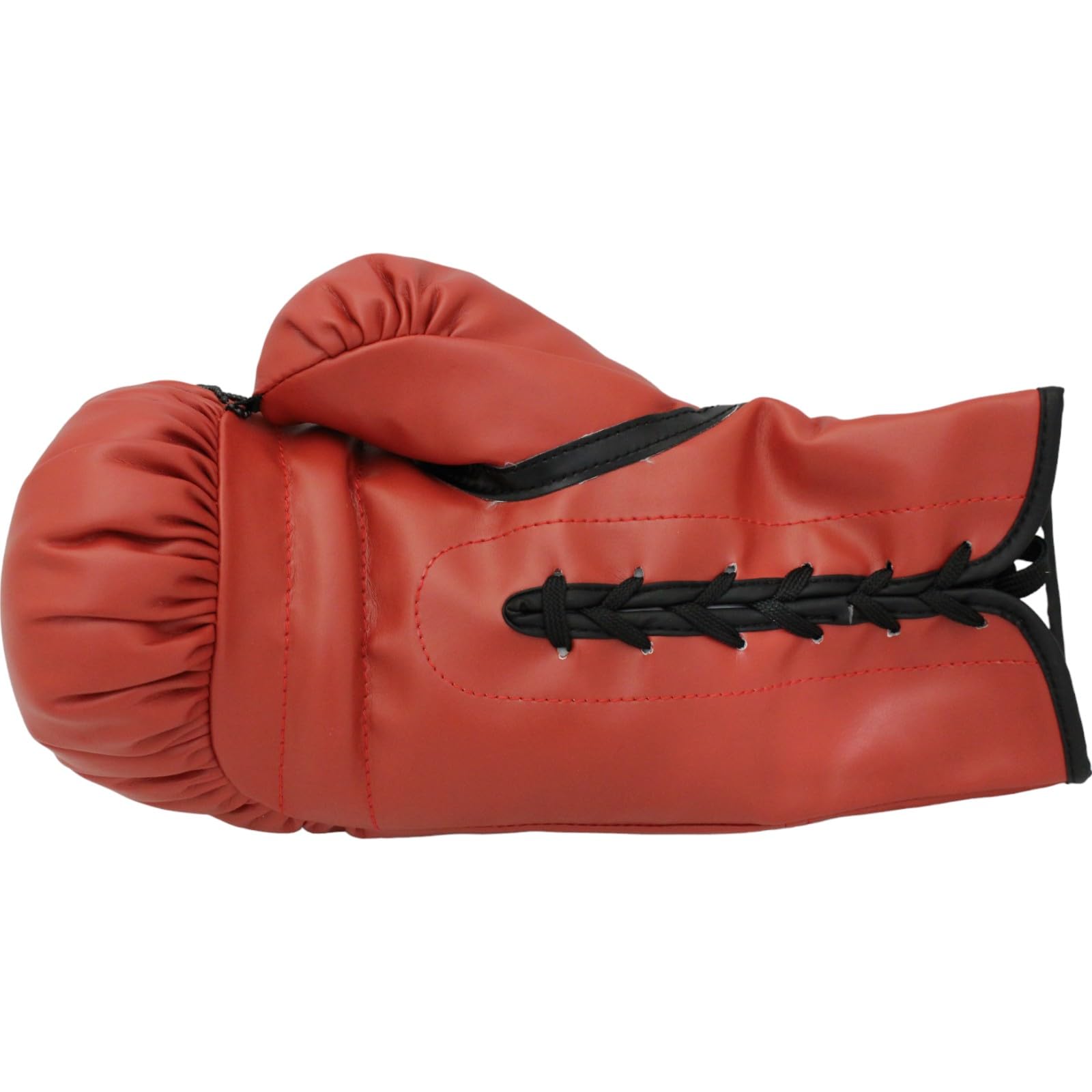 Lennox Lewis Autographed Red Right Boxing Glove - Beckett Certified - Collectible Memorabilia for Boxing Fans & Sports Enthusiasts - Perfect for Display, Gifts, and Auctions