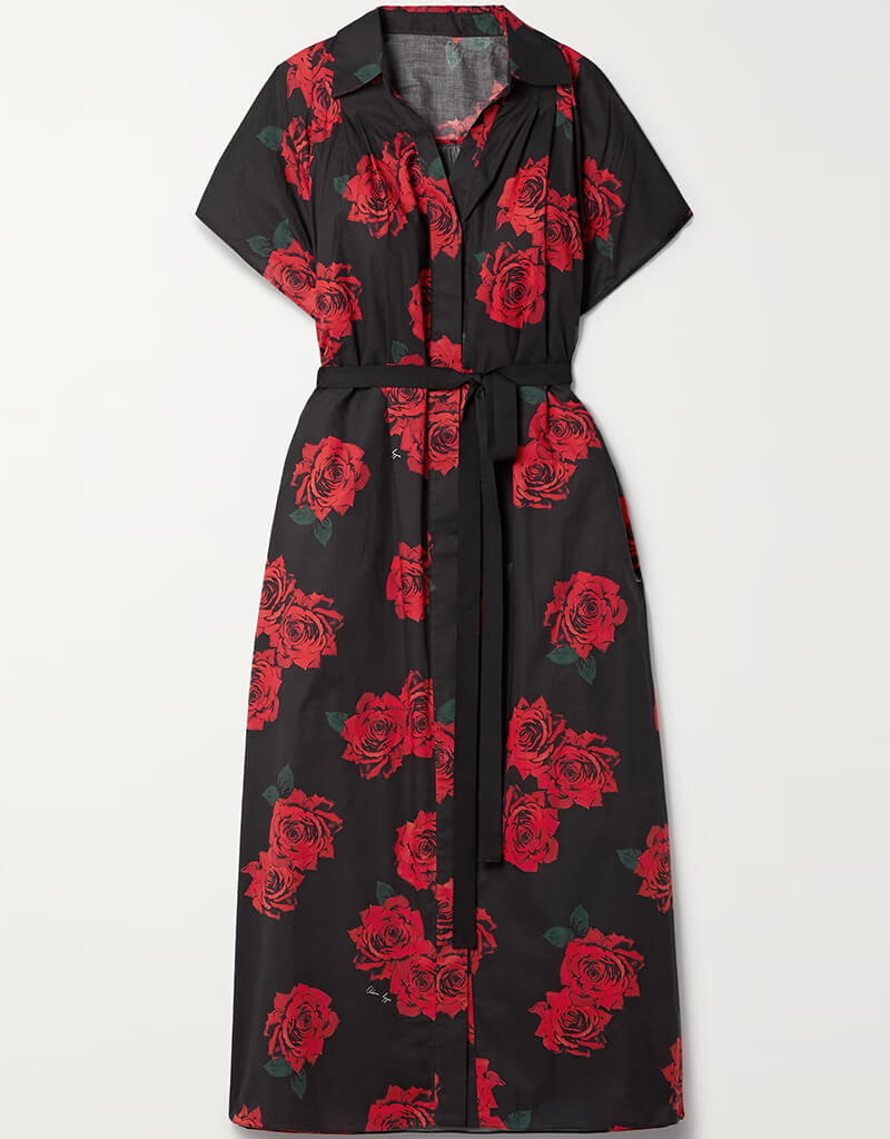 Stylish Black Printed Maxi Dress for Women - Trendy Long Flowy Summer Dress for Beach, Party & Casual Wear