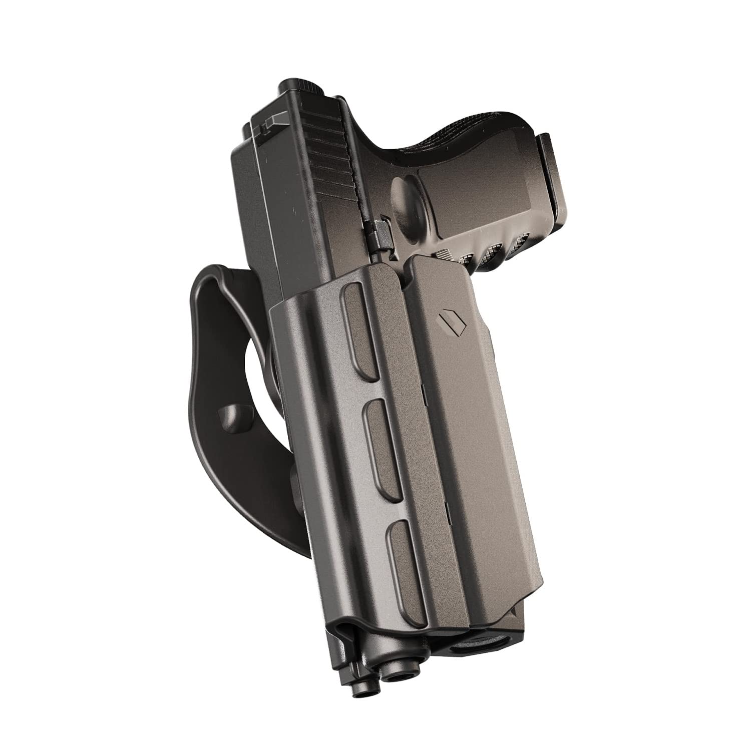Orpaz T40 Adjustable Modular SD9VE Holster - OWB Compatible with S&W SD9VE Pistol, Fits Light/Laser/Sight/Optics - Tactical Gun Holder for Outdoor Shooting, Range Training & Concealed Carry