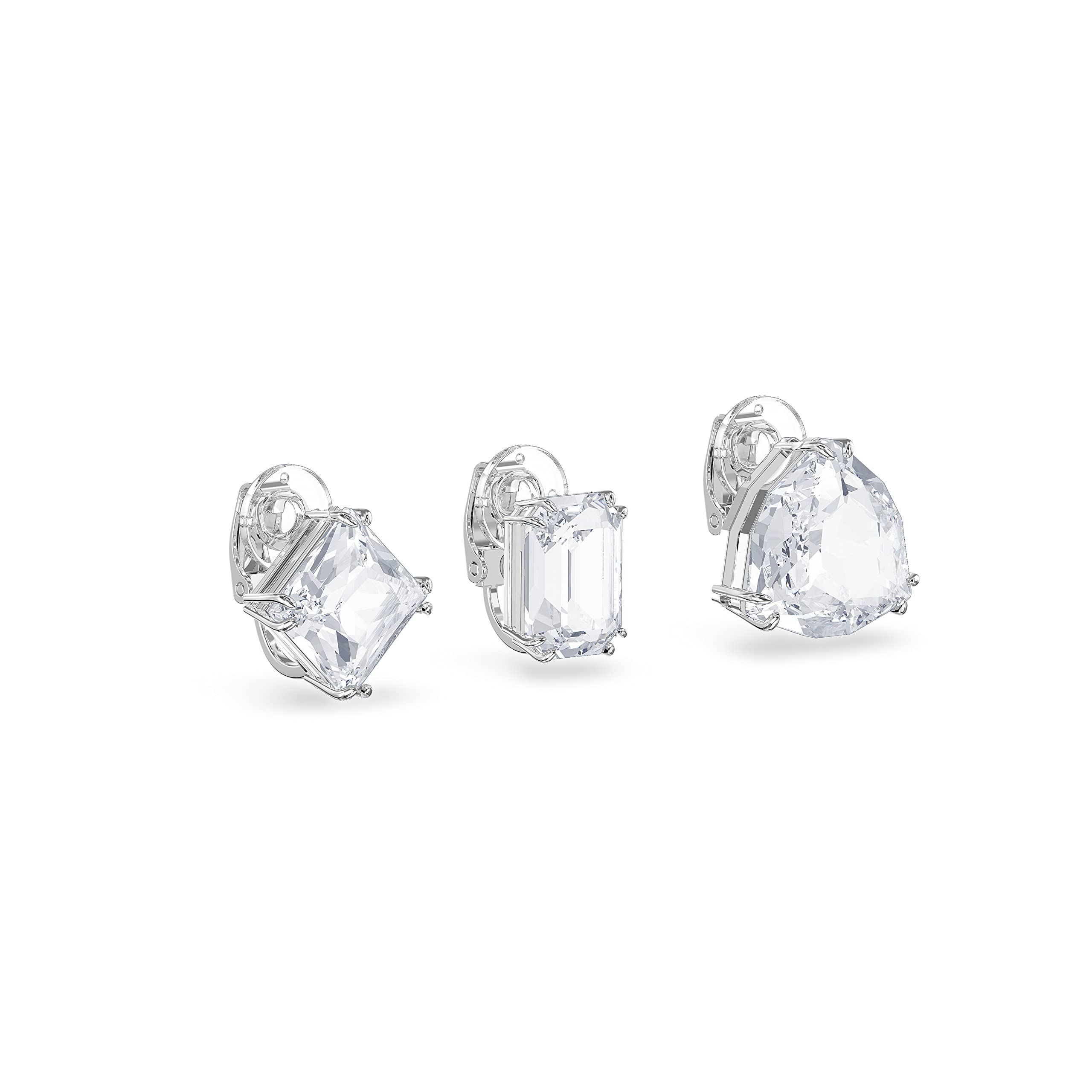 Swarovski Millenia Earrings and Necklace Set - Crystal Jewelry Collection with Clear Crystals & Rhodium Plated Finish | Perfect for Weddings, Parties & Special Occasions