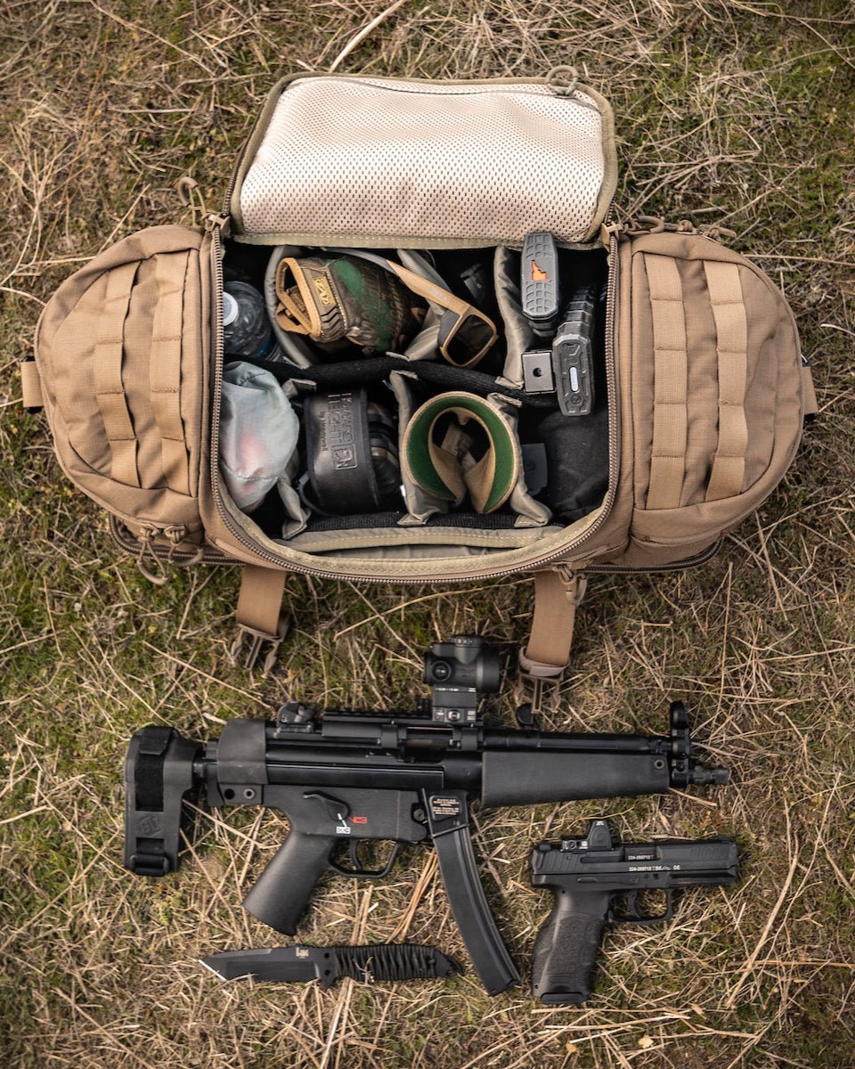 Bang Bang Range Bag - Durable Shooting Range Gear for Pistols & Ammo - Perfect for Gun Range, Hunting & Outdoor Shooting Sports