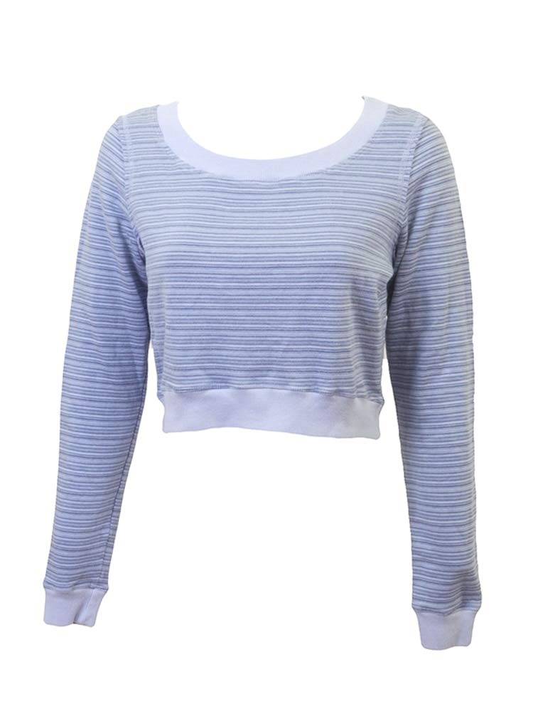Hard Tail Forever Women's Long Sleeve Cropped Sweatshirt - TWIG-05 | Stylish Casual Top for Yoga, Gym & Everyday Wear