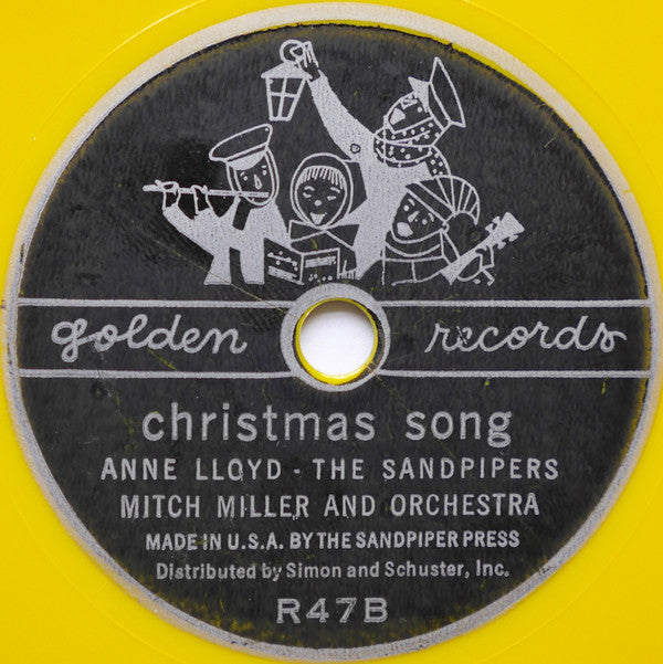 Anne Lloyd, The Sandpipers, Mitch Miller & His Orchestra - Santa Claus Is Comin' To Town / Golden Christmas Songs (Vinyl Record, VG+ Condition) - Perfect for Holiday Parties & Christmas Music Collections