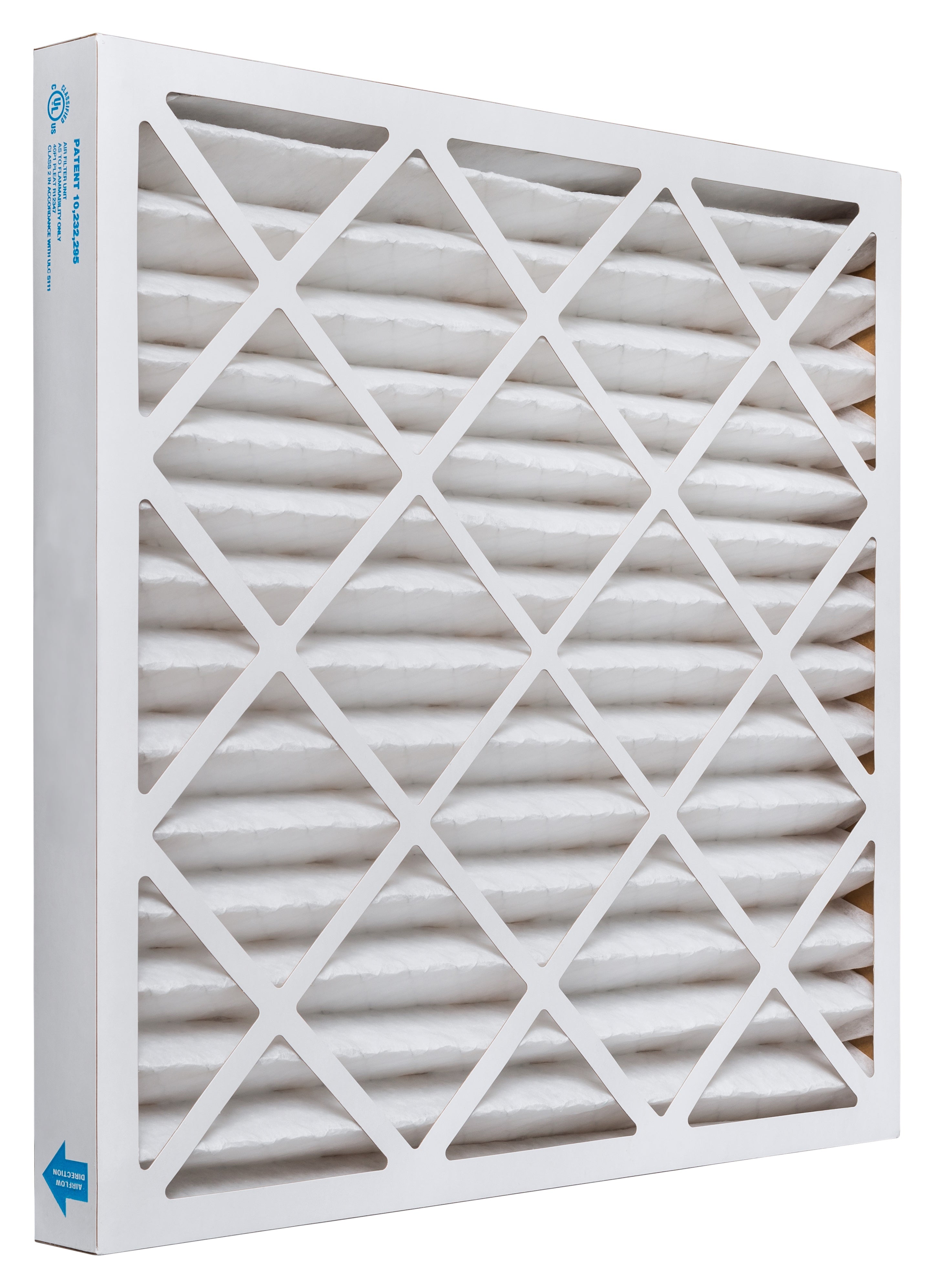 16x24x2 Air Filter - MERV 8 Pleated HVAC Furnace AC Replacement Filters (6 Pack) for Home, Office & Commercial Use - Improves Indoor Air Quality & Reduces Allergens