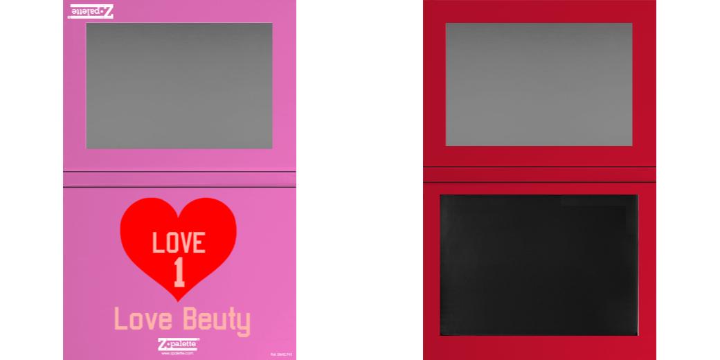 Custom Extra Large Z Palette - Magnetic Makeup Palette for Eyeshadows & Blush - Perfect for Makeup Artists & Travel Organizers