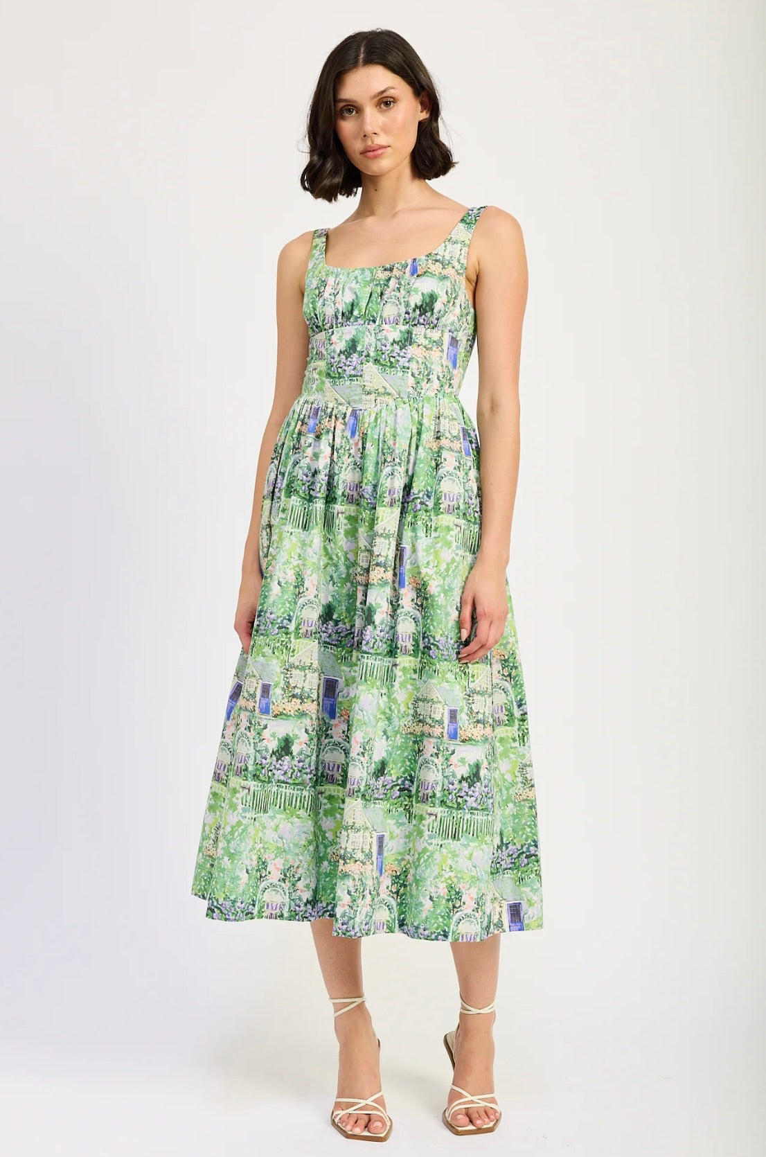 Molly Midi Dress for Women - Flowy Summer Dress with Pockets, Casual Boho Maxi Dress for Beach, Vacation & Everyday Wear