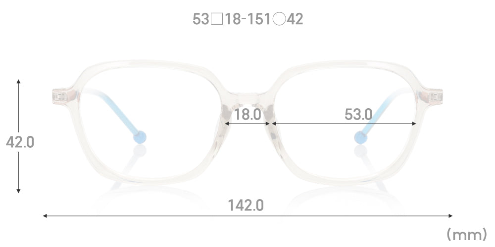 JINS x NARUTO Anime Eyeglasses - Naruto Model Beige Frame for Cosplay & Daily Wear - Lightweight & Stylish Anime Accessories for Fans