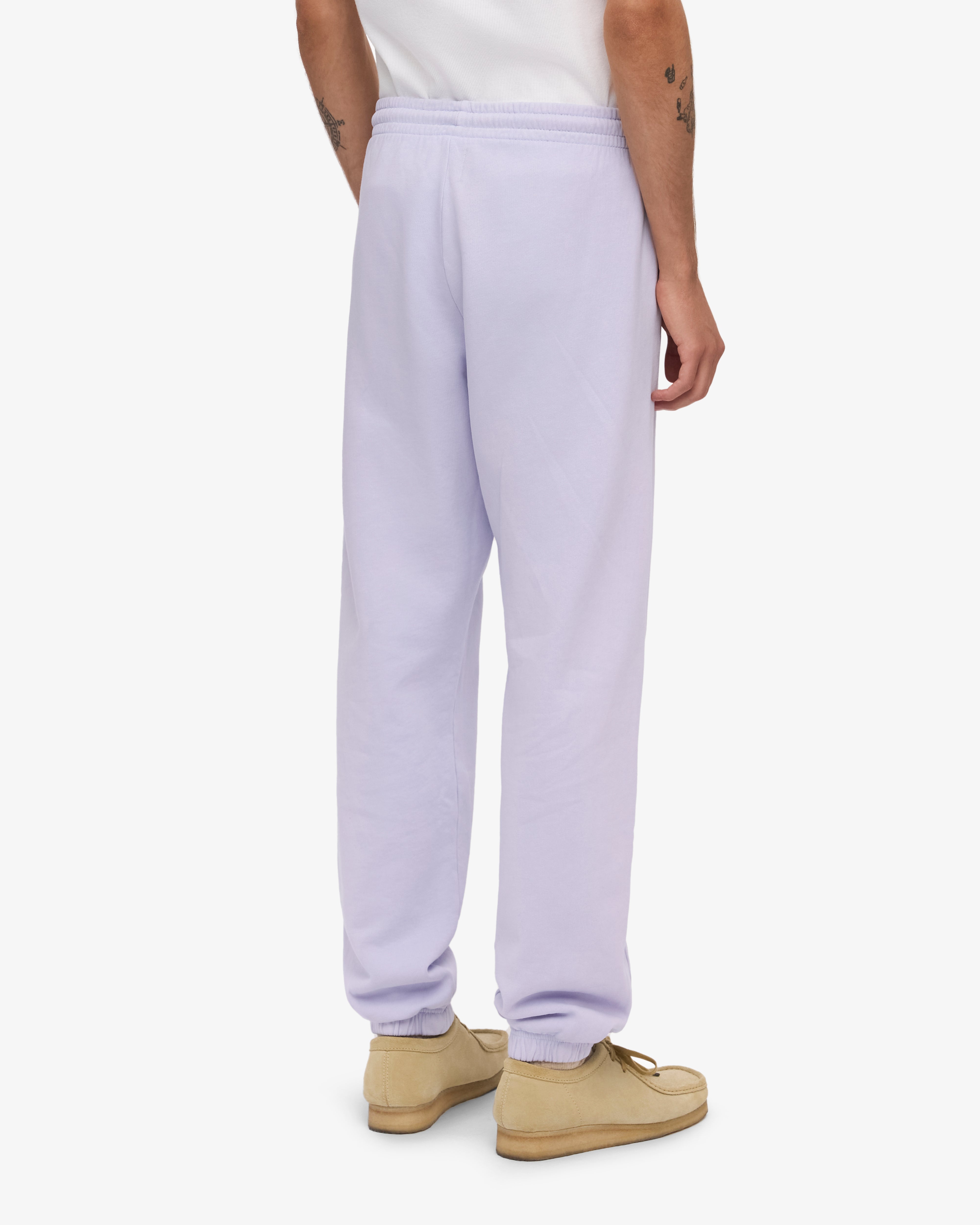 Organic Cotton Sweatpants for Women - Soft Lavender Lounge Pants | Comfortable Casual Wear for Yoga, Home & Relaxation