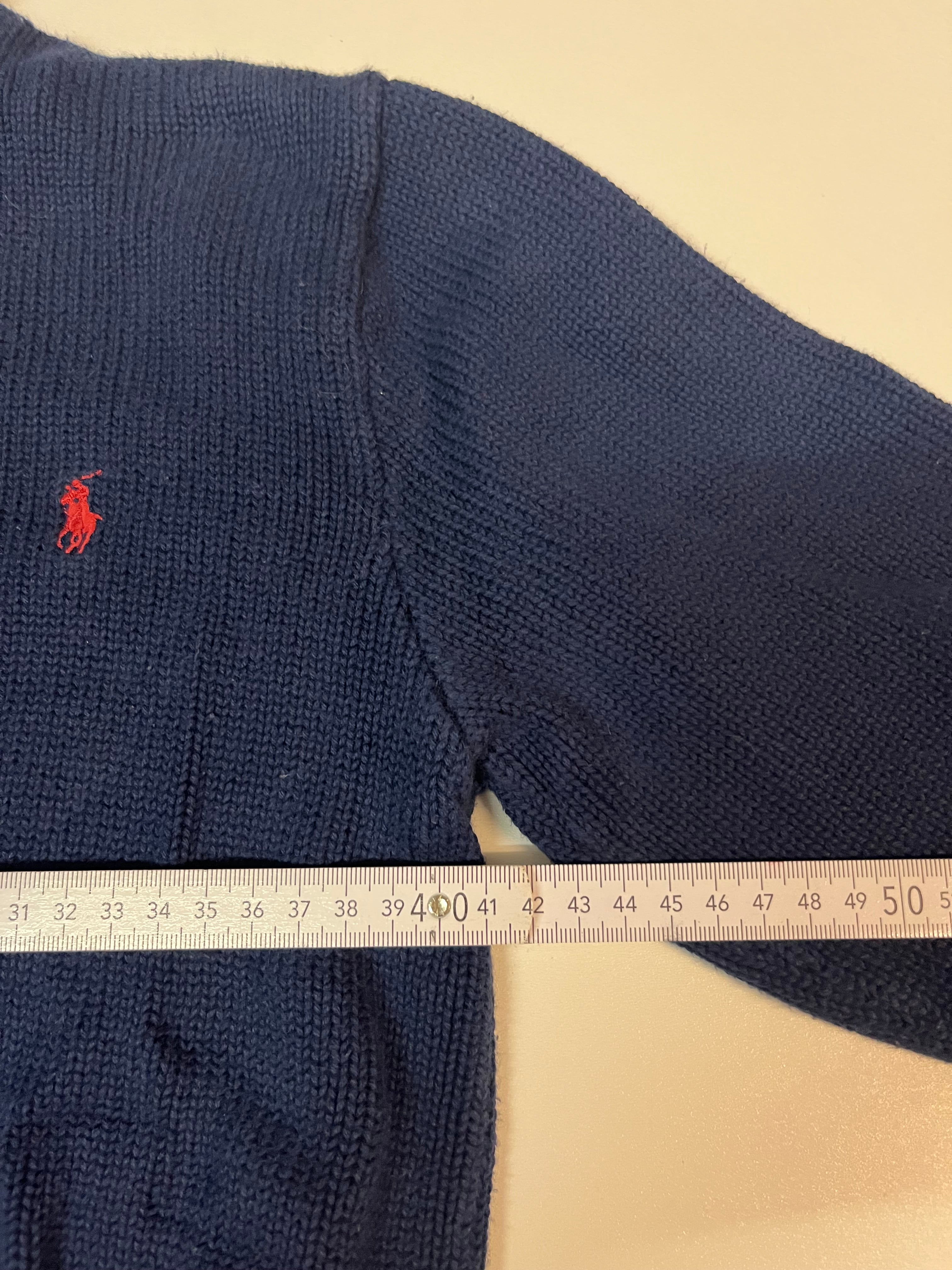 Vintage Polo Ralph Lauren Women's Zip-Up Pullover Sweater - Size XS, Style 1479 | Casual Wear, Office Outfits & Fall Fashion
