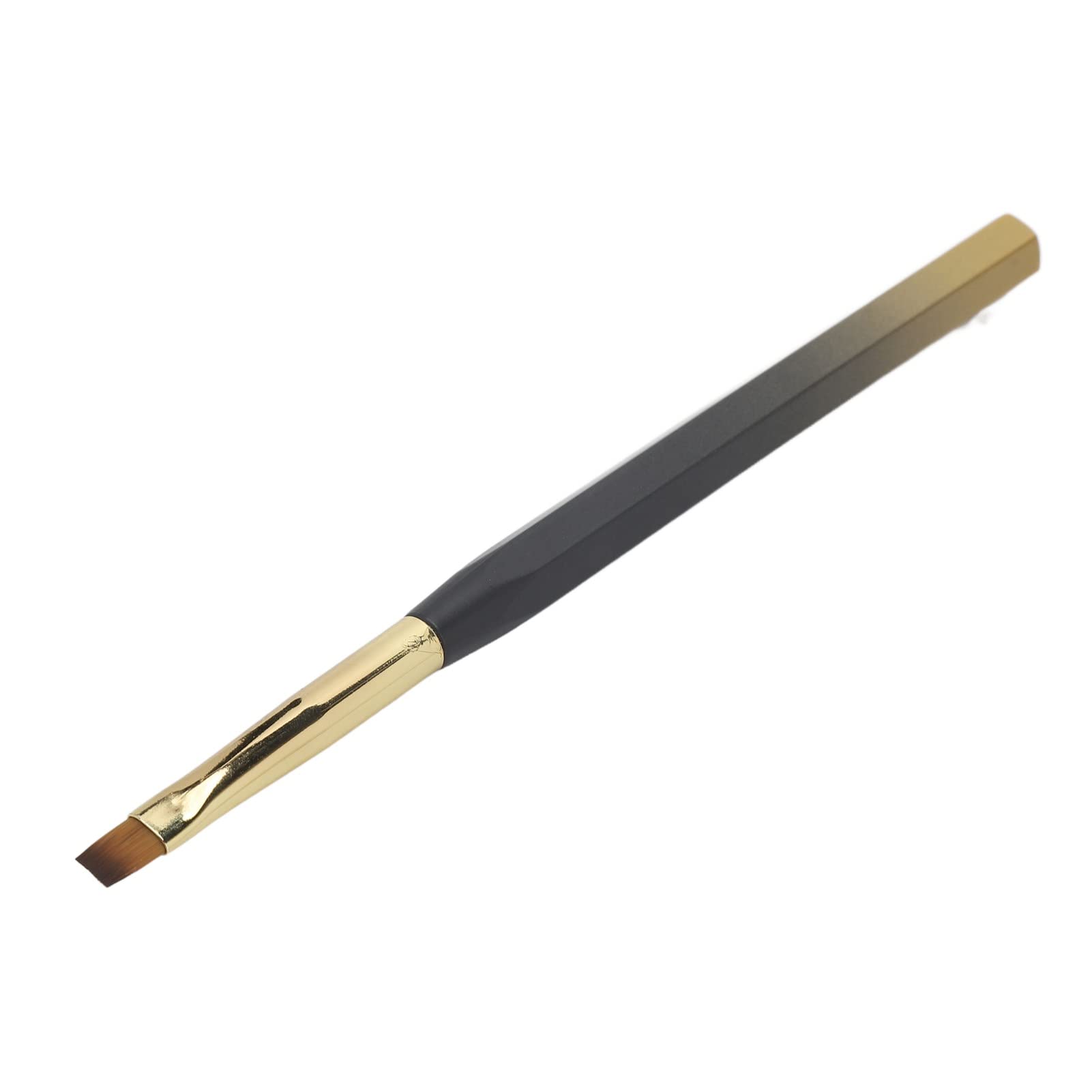 Professional Nail Art Brush Pen - Rust-Free ABS Nylon Bristles with Moderate Elasticity for Precise Manicure - Includes Protective Case - Perfect for Home Salon & DIY Nail Designs
