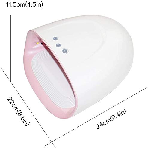 Professional Portable UV LED Nail Lamp - Fast Curing Gel Nail Dryer with 5 Timer Settings | Compact Manicure Pedicure Kit for Home & Salon Use | Perfect for Gel Polish, Acrylic Nails & DIY Nail Art