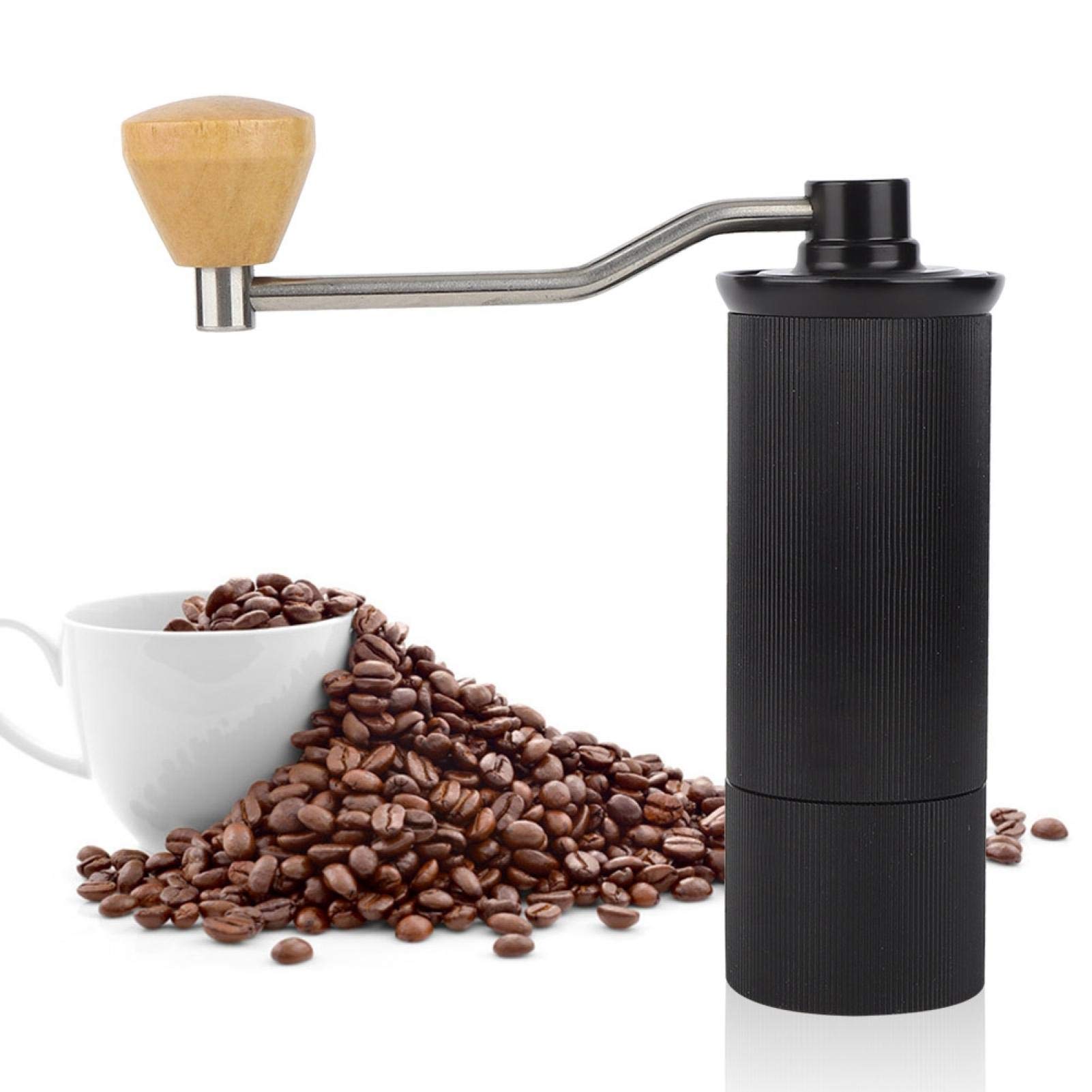 Premium Germerse Electric Coffee Grinder - Compact & Powerful Coffee Mill for Espresso, French Press & Drip Coffee - Perfect Kitchen Accessory for Home, Office & Restaurant Use