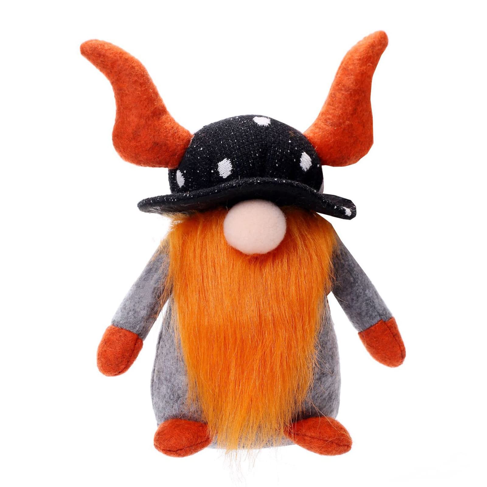 Soft Textured Adorable Halloween Dwarf Decorations - Portable Hanging Ornaments for Halloween Party, Home, Yard & Indoor Decor